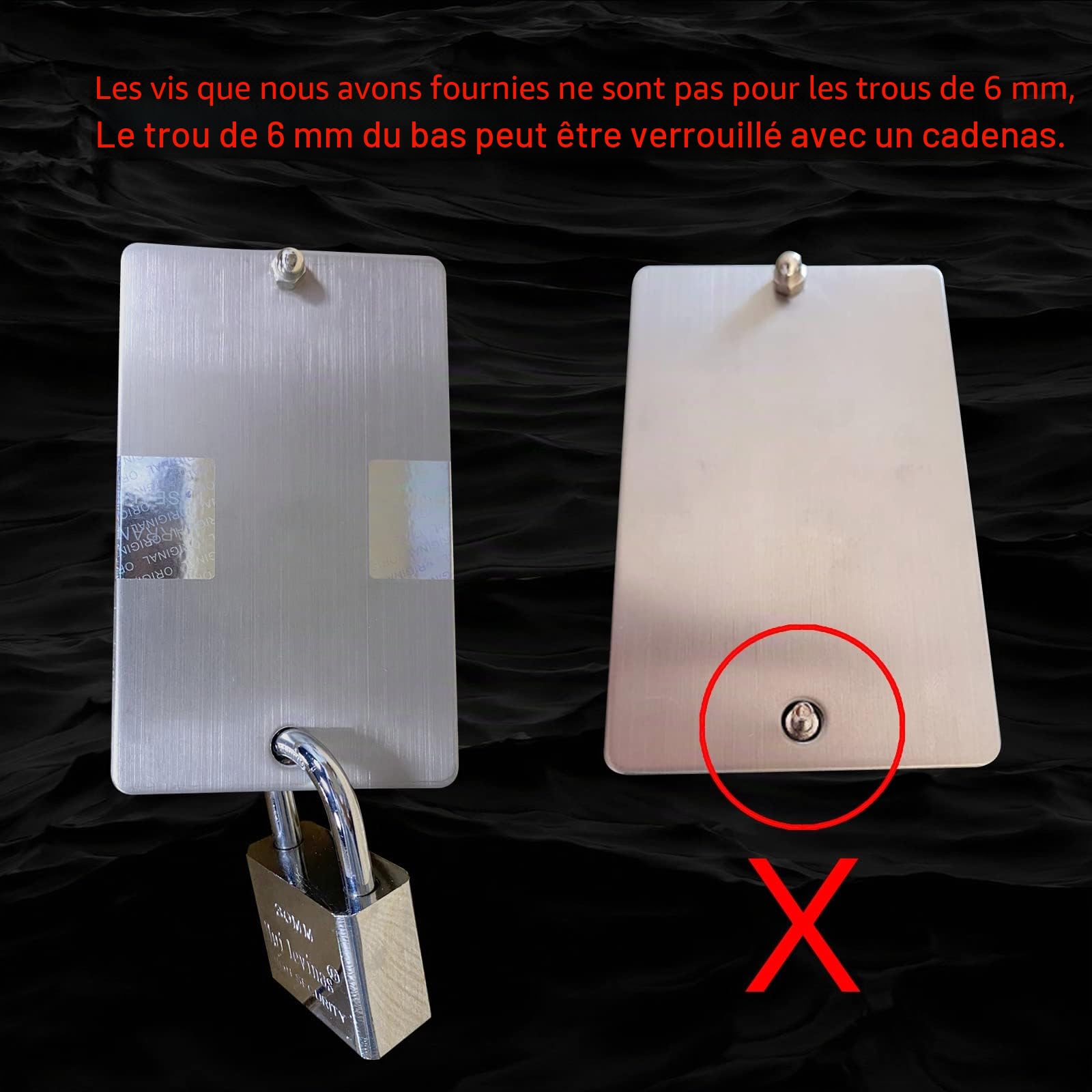 Wallet Bitcoin Harnais Froid pour Stockage de Semences de Cryptomonnaie, Compatible BIP39 (2 Plats)