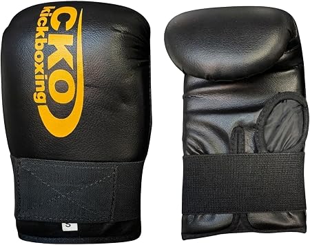 Boxing Bag Mitt Gloves, Lightweight, Shock Absorbing, PU Leather Boxing Training Workout Men & Women