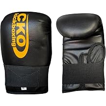 Boxing Bag Mitt Gloves, Lightweight, Shock Absorbing, PU Leather Boxing Training Workout Men & Women