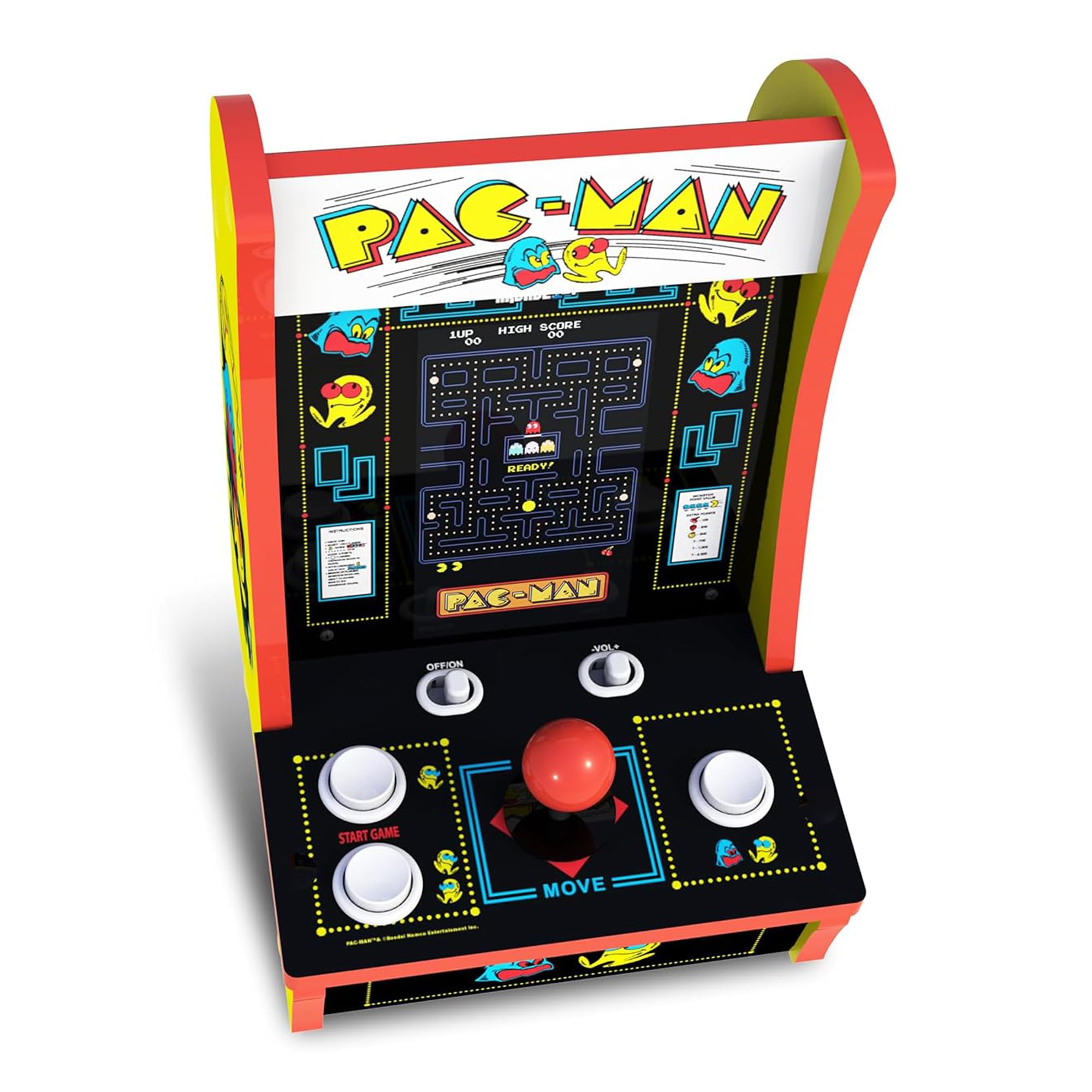 Amazon.com: Arcade1Up Pac-Man Countercade Countertop Arcade