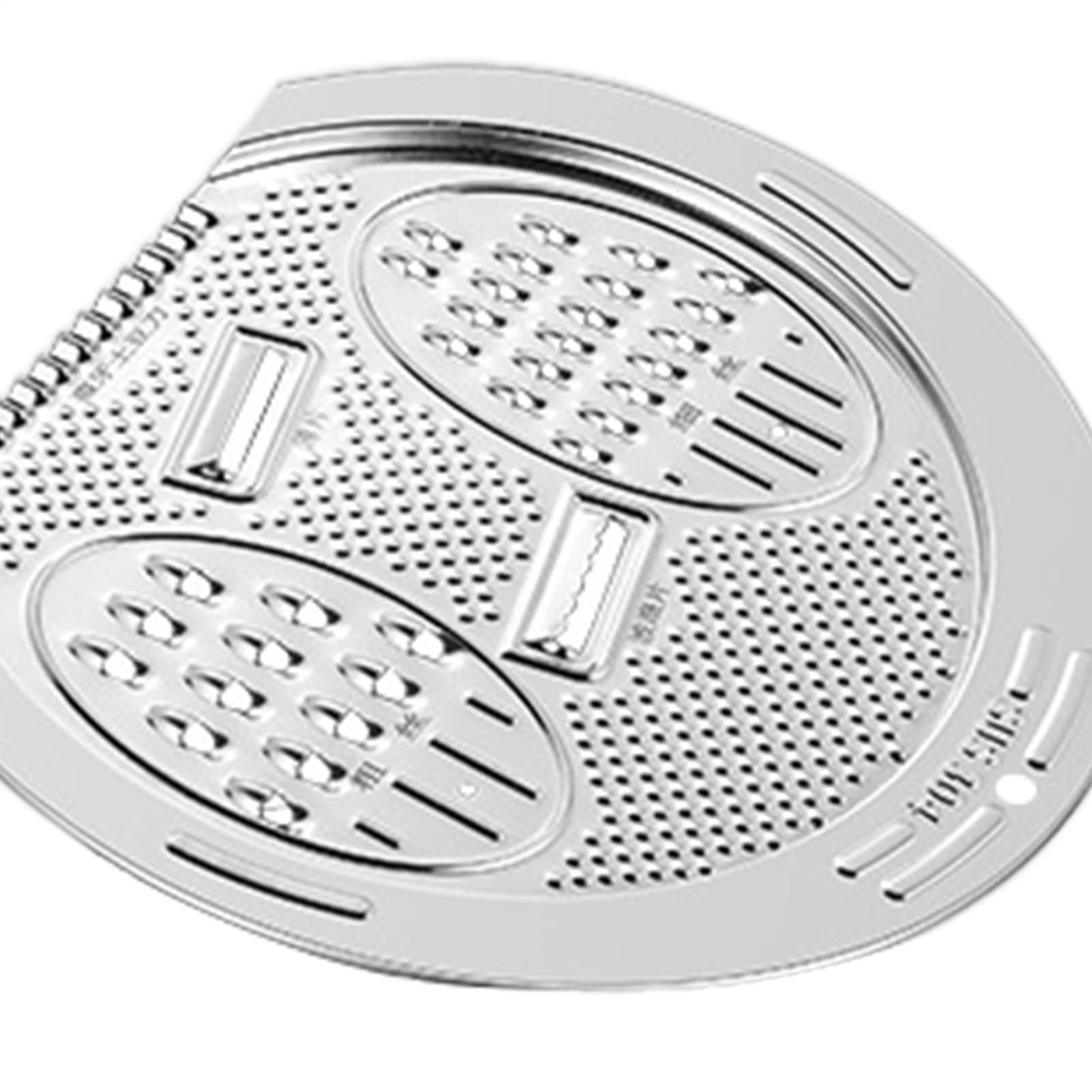 Cuenco Colador para Lavar Arroz Rallador y Set de Lavado | Colador de Acero Inoxidable para Arroz para Cocina Restaurante Verduras Frutas Jengibre Cebolleta
