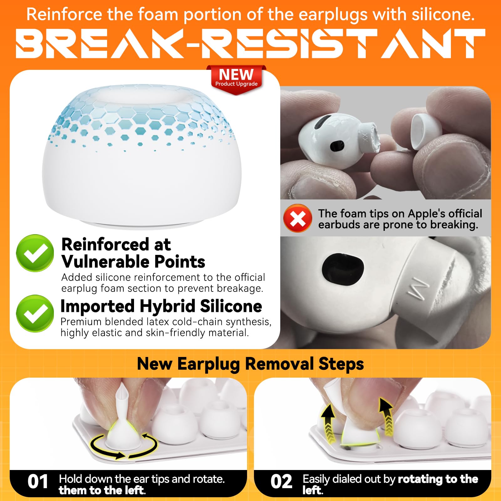 Amazon | Inesore【5組】イヤーピース AirPods Pro3 対応 (Sサイズ 5