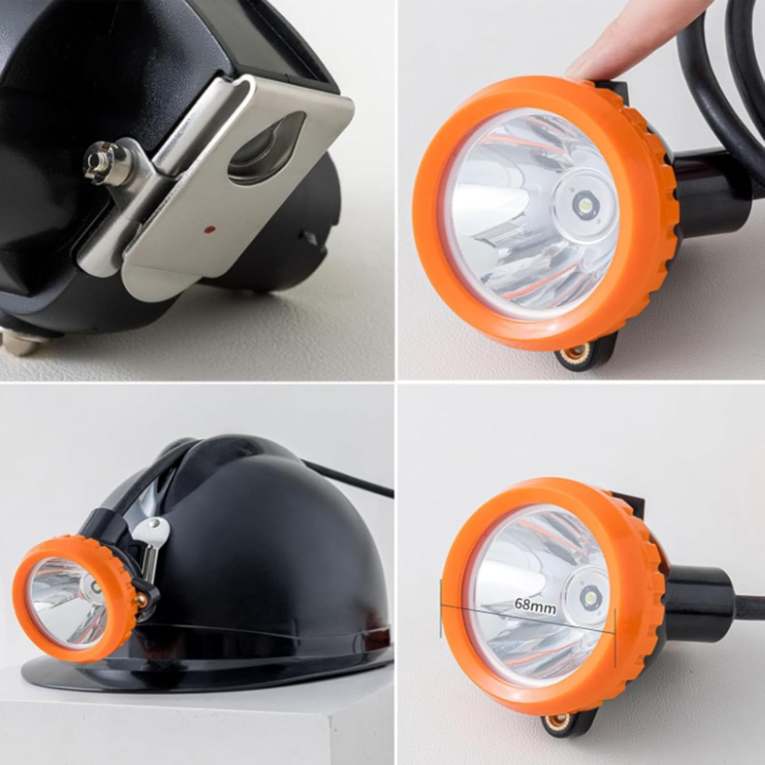 Superbright Safety Mining Light KL5LM LED Mining Headlamp Hard Hat Professional Explosion Proof Mining Cap Head Waterproof Headlight