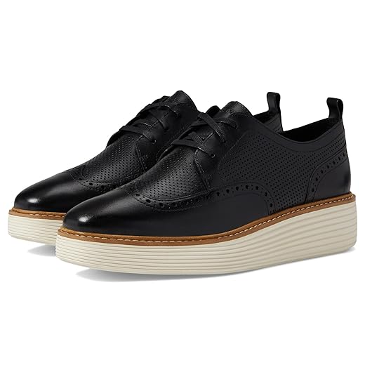 Cole Haan Women's Originalgrand Platform Wingtip Oxfords