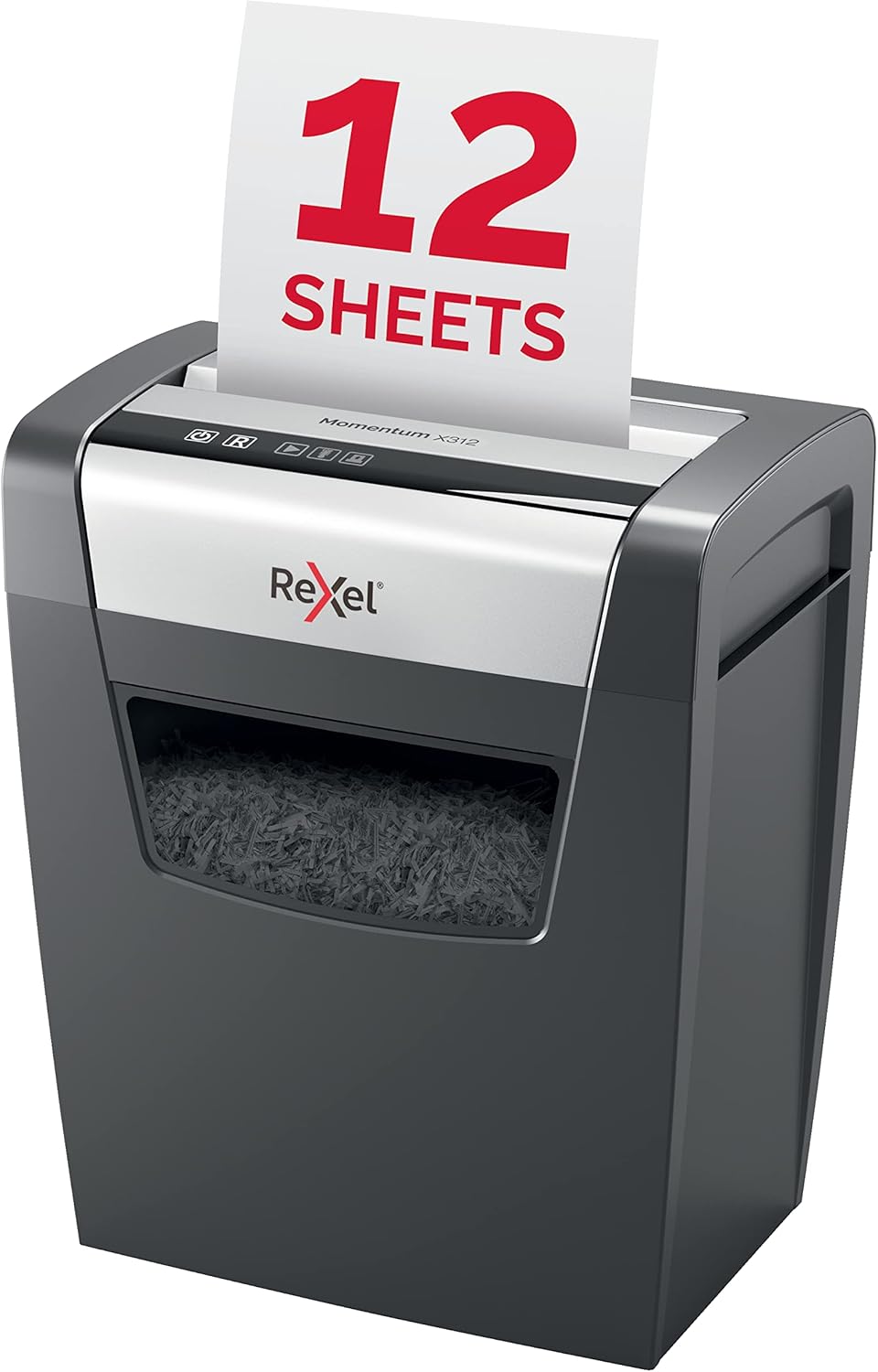 Rexel makulator Momentum X312 P3 5x42mm krydsmakulering, 2104572EU (P3 5x42mm krydsmakulering)
