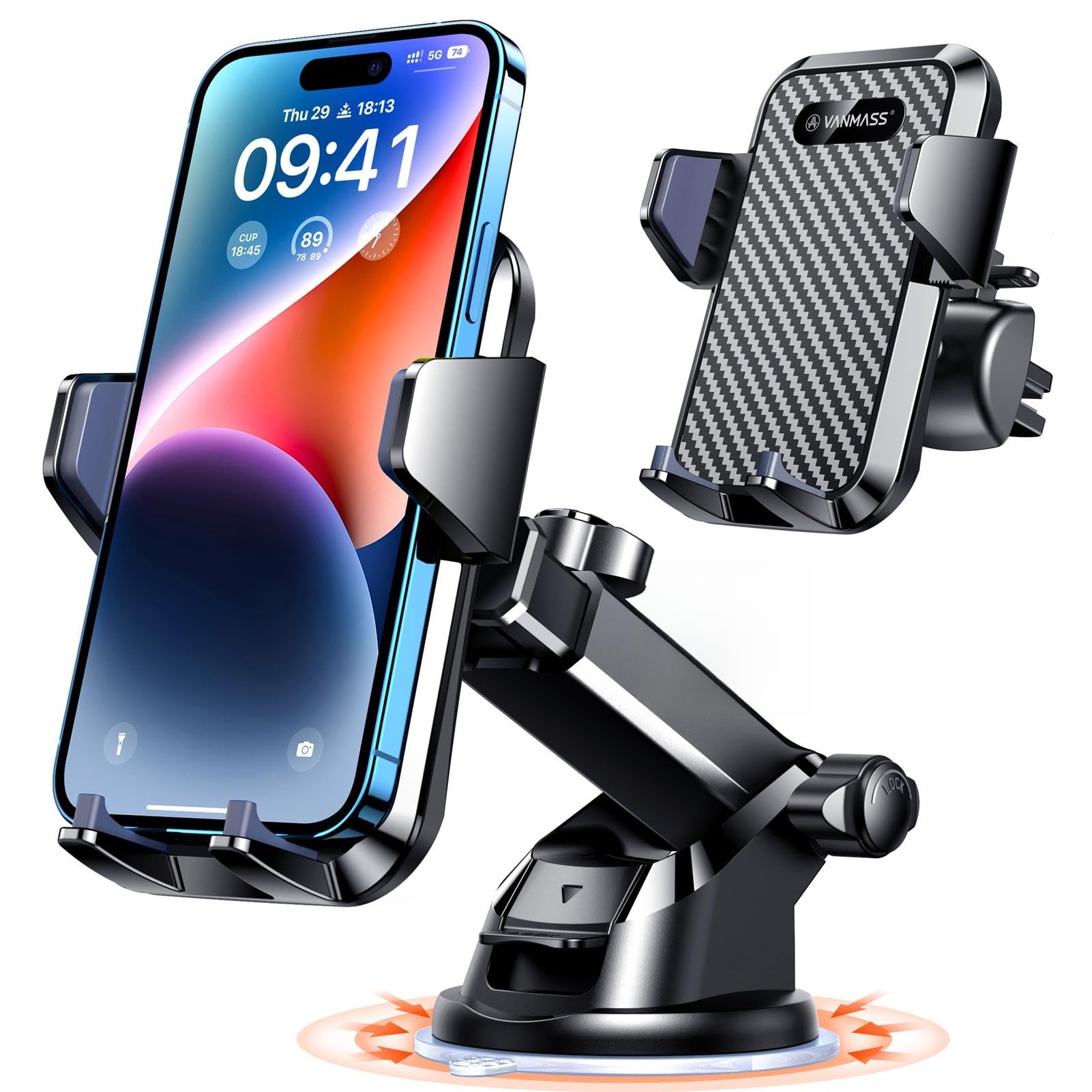 VANMASS Suction Car Mount