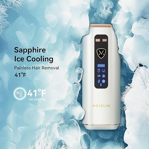 Miniatura 3 de X PRO - Depilación IPL para mujeres y hombres, sistema de enfriamiento de zafiro 21J, dispositivo de eliminación de vello permanente con destellos