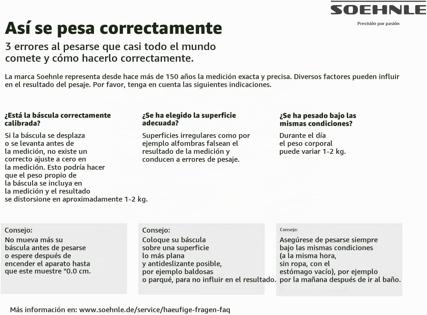 Báscula Báscula de baño Max 180Kg Soehnle 63885 | Negro