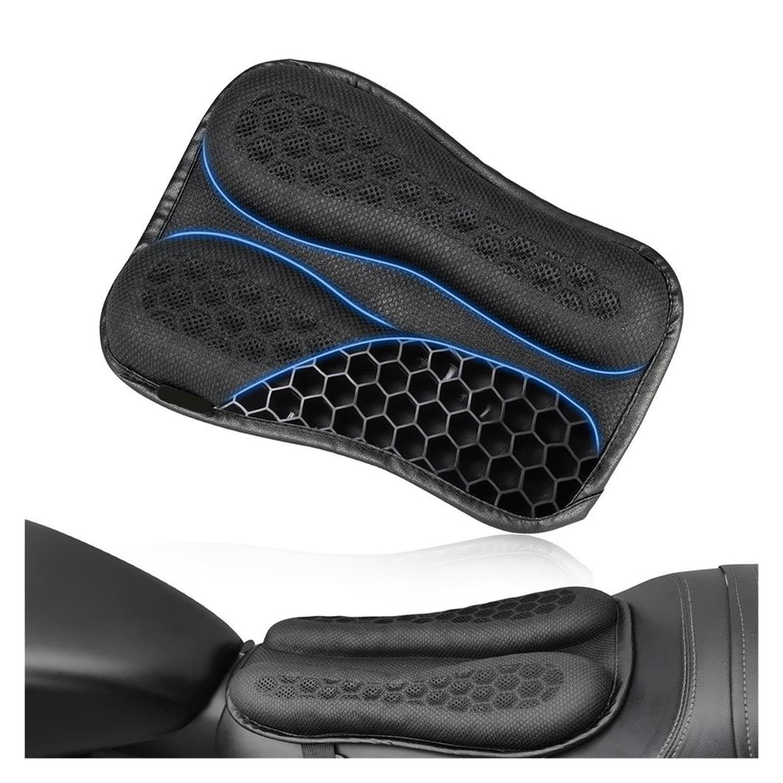 Coprisella Coprisedile Per Moto Cuscino Passeggero Traspirante