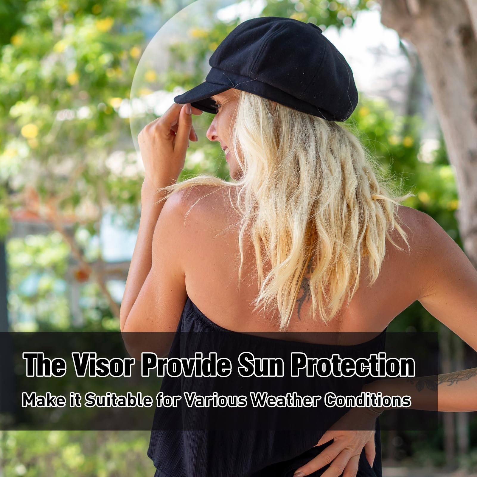 Comhats Wool Fashion Newsboy Hats for Women Winter Warm Pageboy Cabbie Cap Beret