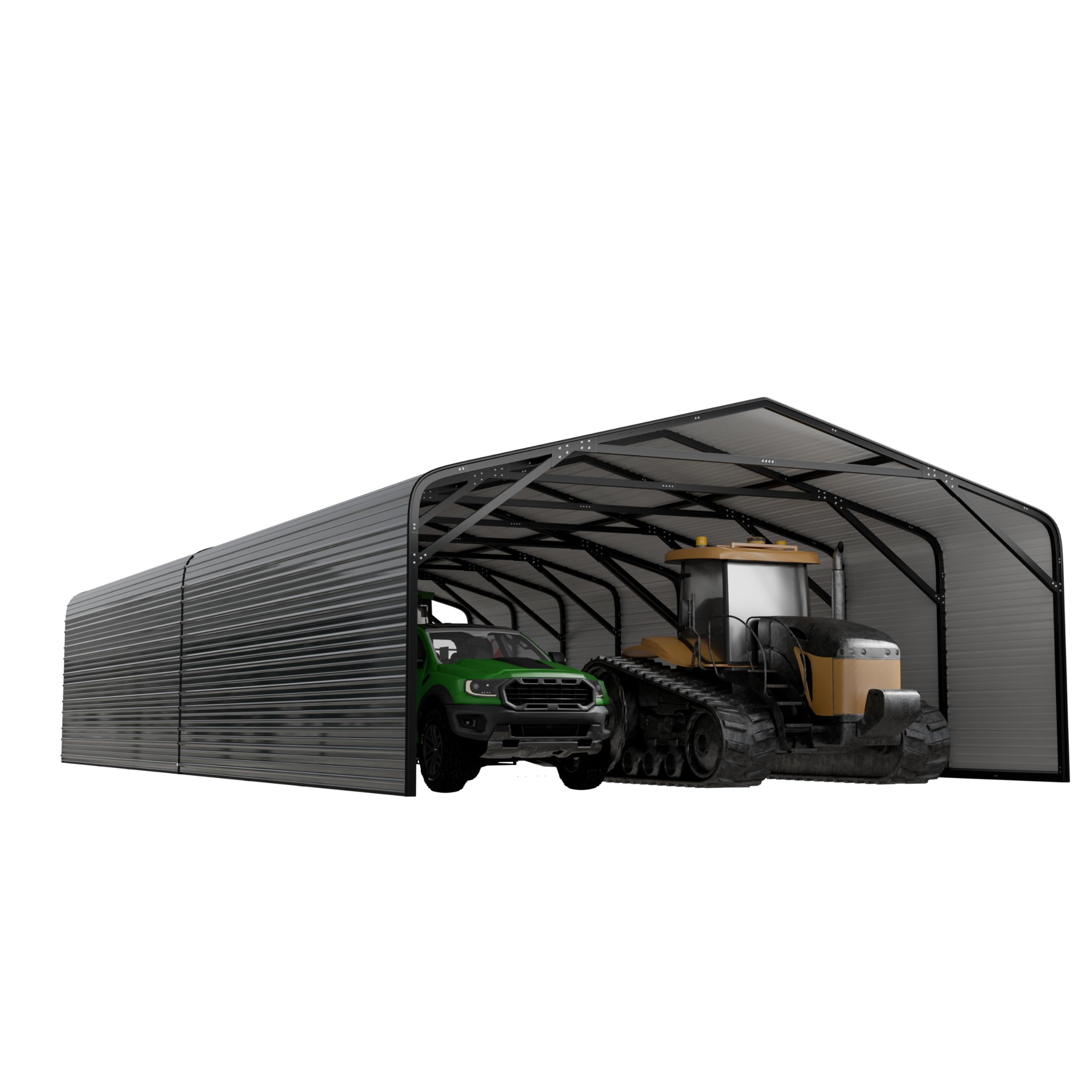 K Knowbody 20x40 FT Ultra-Long Industrial Carport Kit