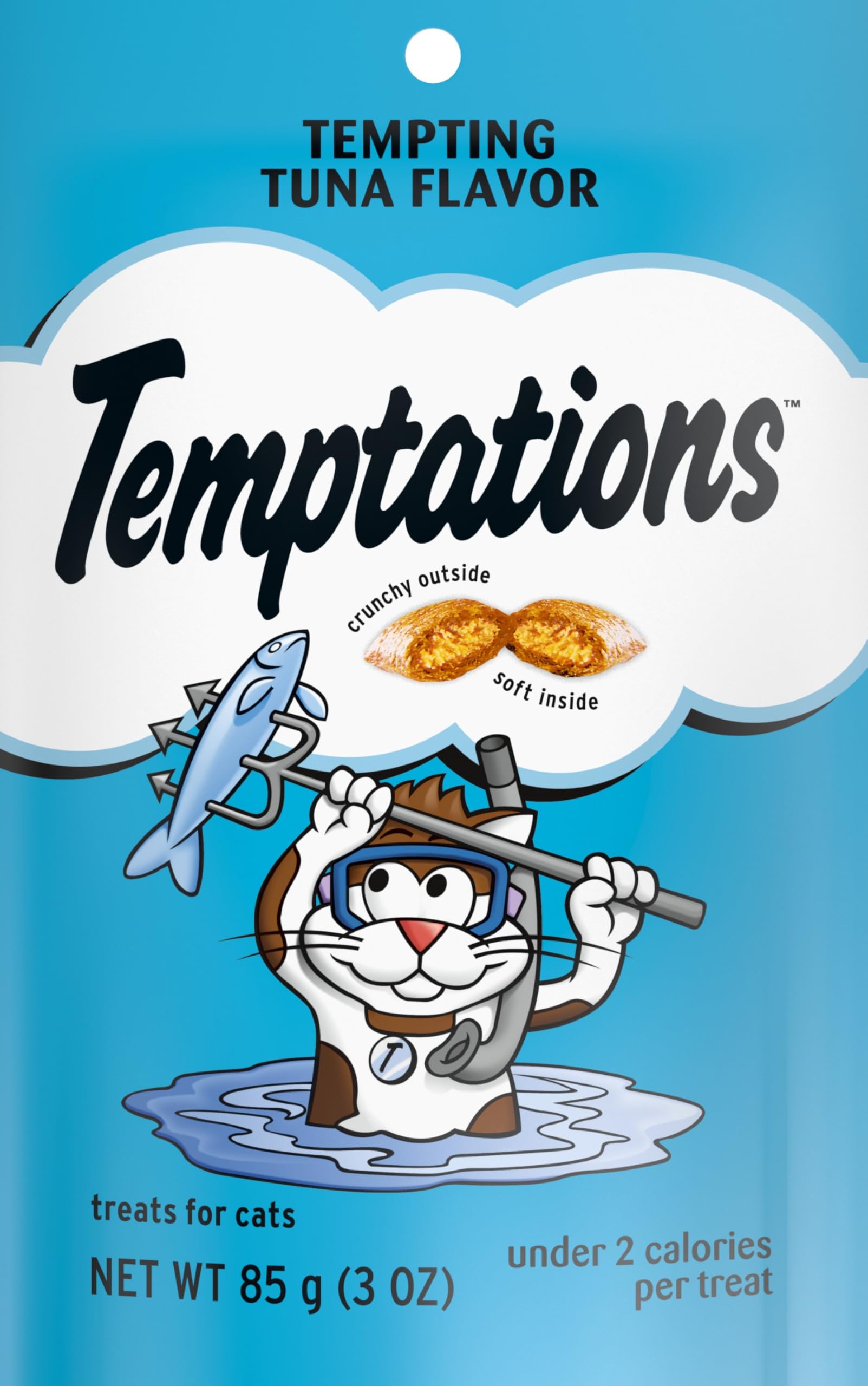 Whiskas Classic Temptations Tempting Tuna, Cat Treats, 3 oz