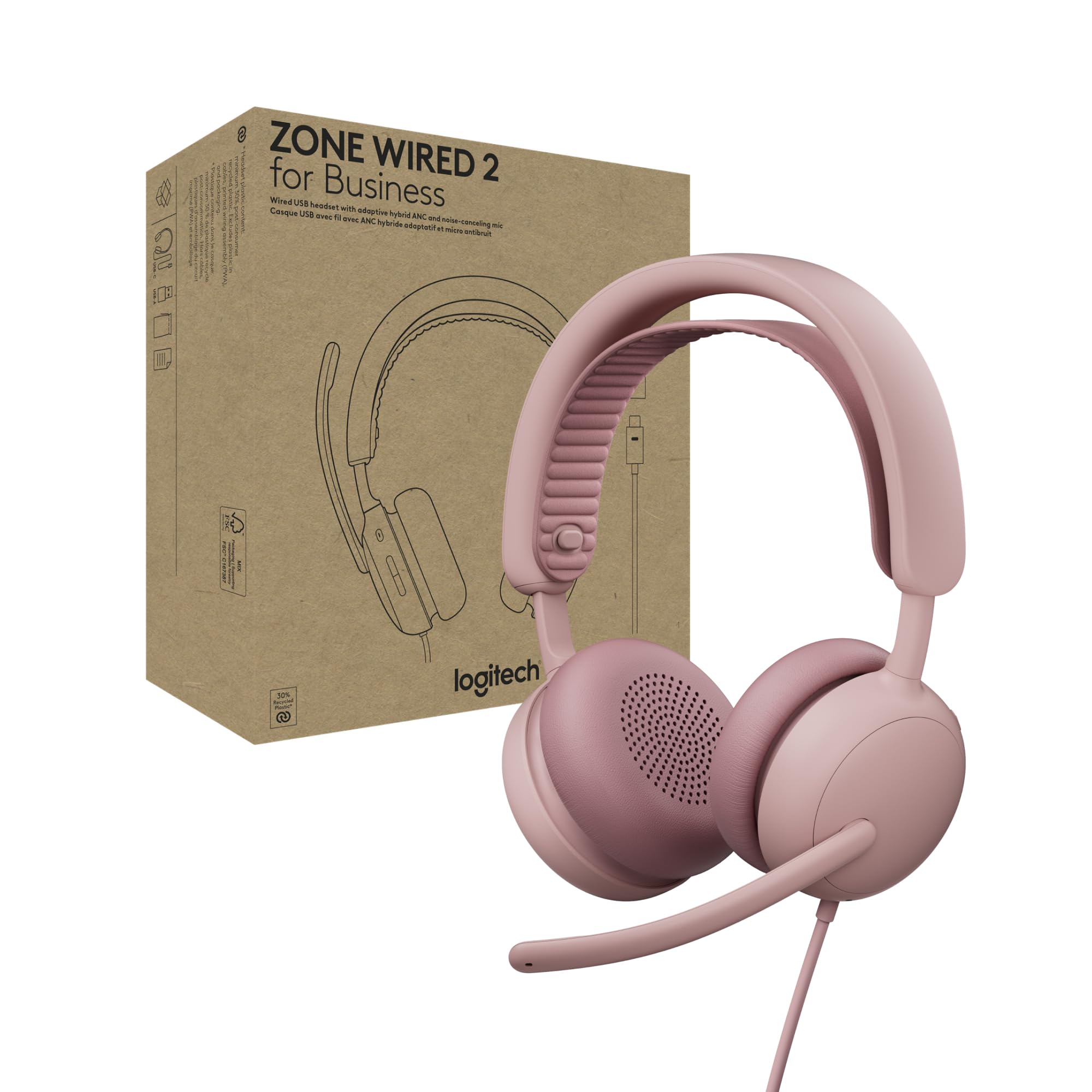 Logitech Zone Wired 2 for Business