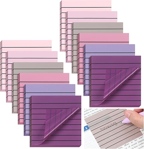 Vista 8 de Yinder Paquete de 24 720 hojas de notas adhesivas transparentes translúcidas con forro transparente para pestañas de la Biblia, pestañas de libros