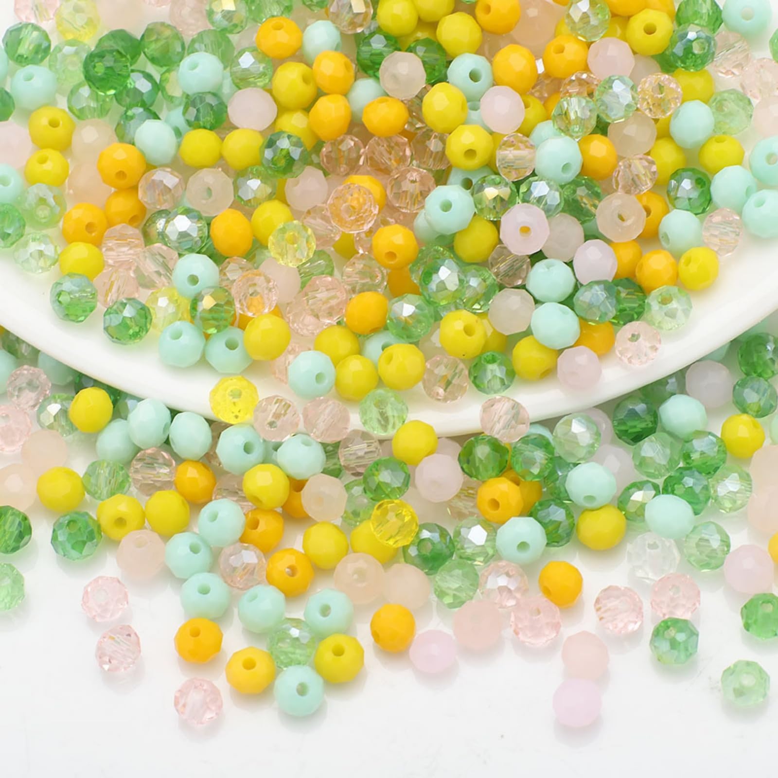 Amazon.co.jp: CrzBeadss ジュエリー製作用ガラスビーズ 200個 6mm