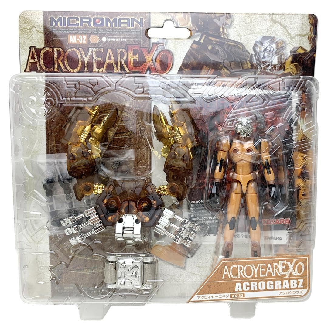 未開封 アクロイヤーEXO エキゾ 4体セット ミクロマン Amazon.co.jp: ミクロマン アクロイヤーEXO アクログラブズ : おもちゃ