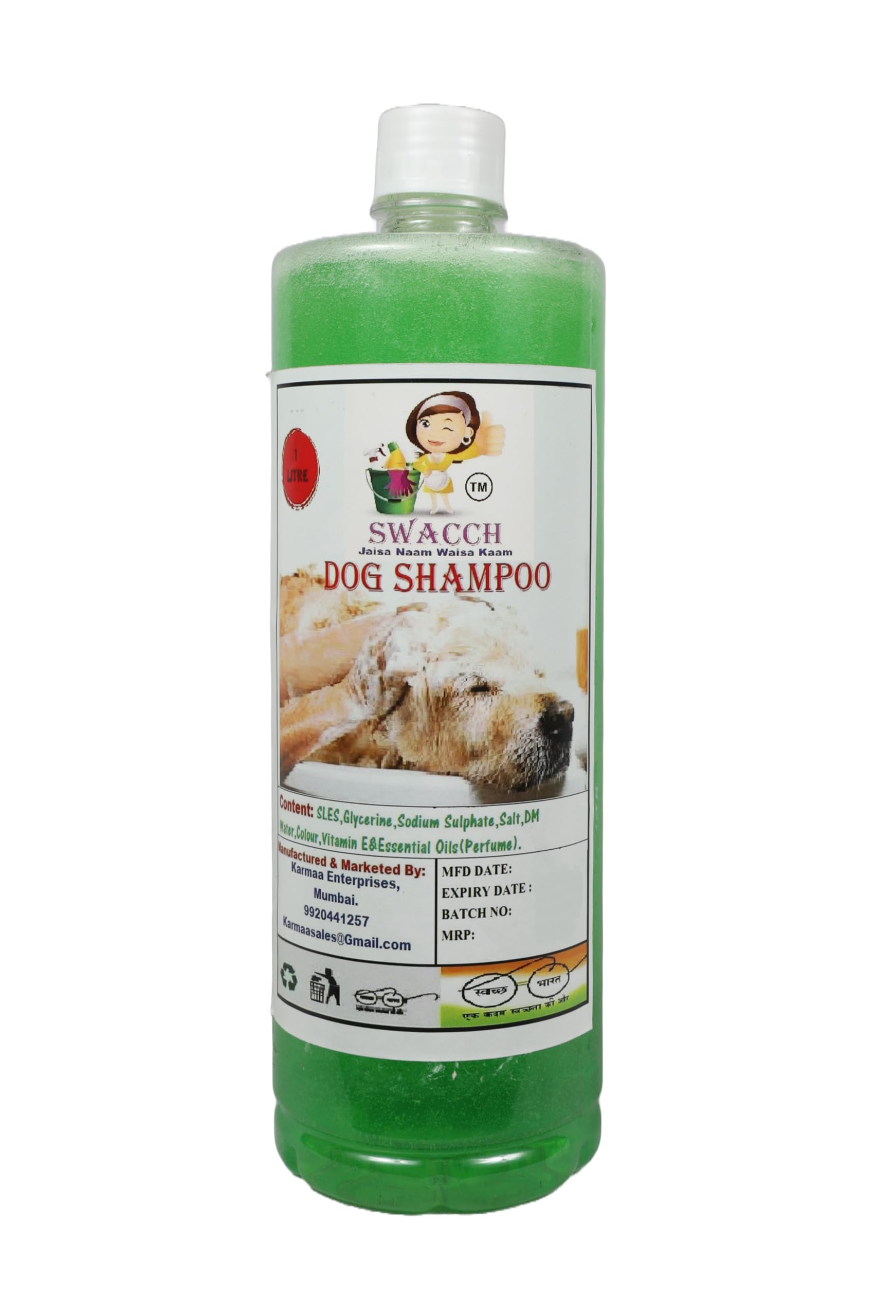 Swacch Dog Shampoo (1 Liters) Neem Alovera (B0BMVRHRY4) Amazon Price History, Amazon Price Tracker