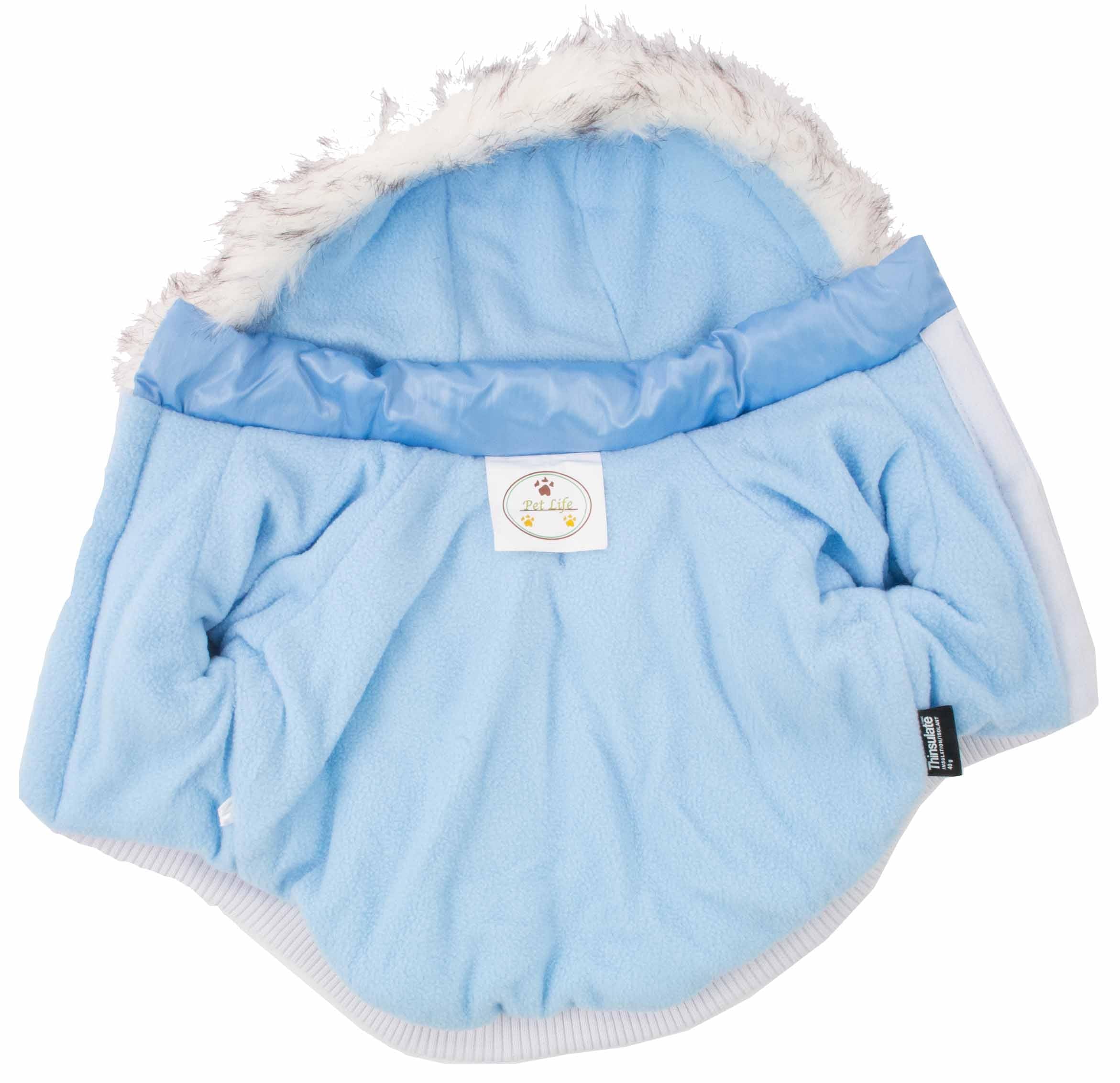PetLife Metallic Fashion, Cappottino Parka per Cani