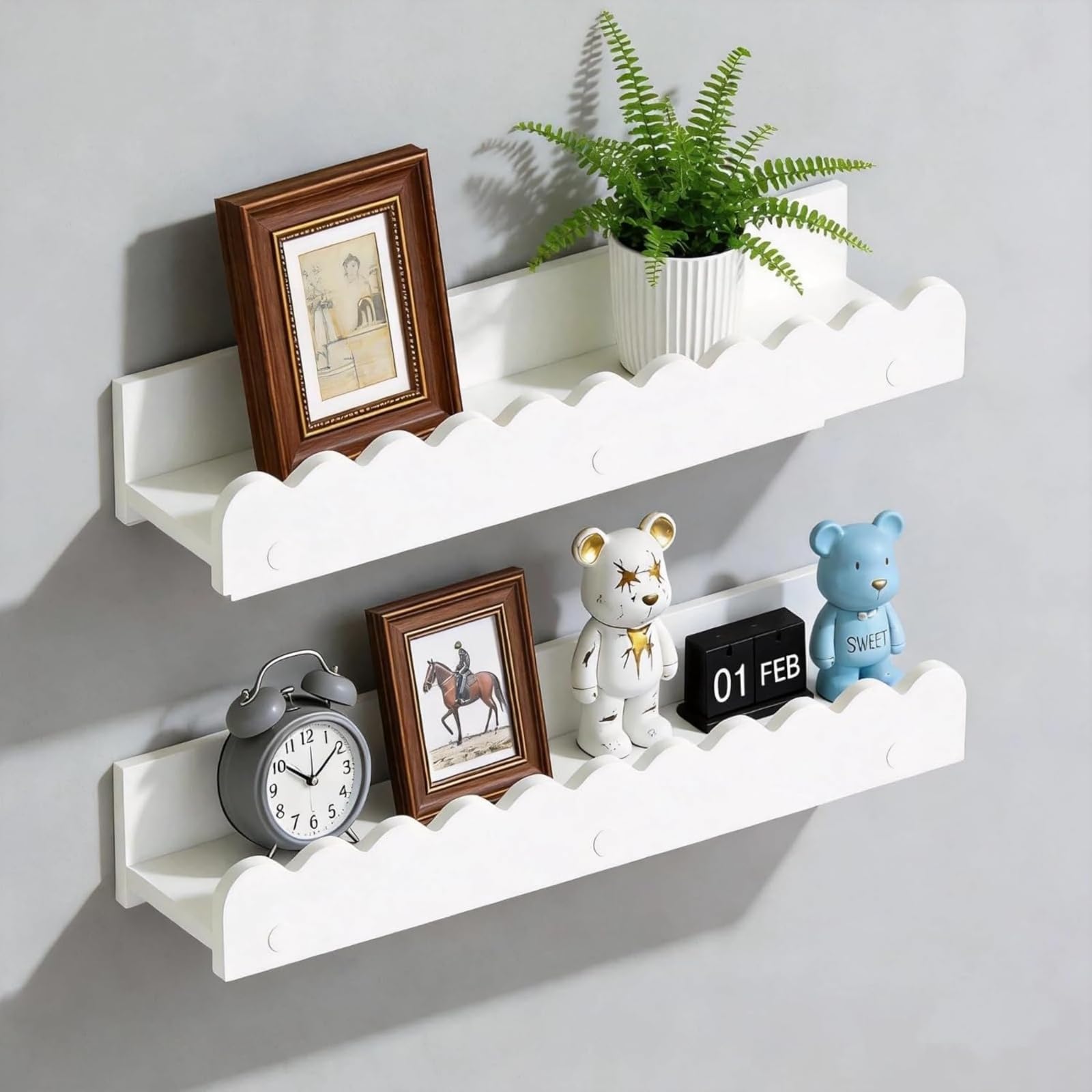 Floating Book Shelves , Walls Bookshelves For Home Office Classroom Library