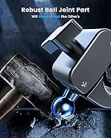 Vista 4 de JOYROOM Soporte para Teléfono de Motocicleta, [Bloqueo Automático de 1s] [Anti-Sacudida Militar de 100mph] Soporte para Teléfono de Bicicleta