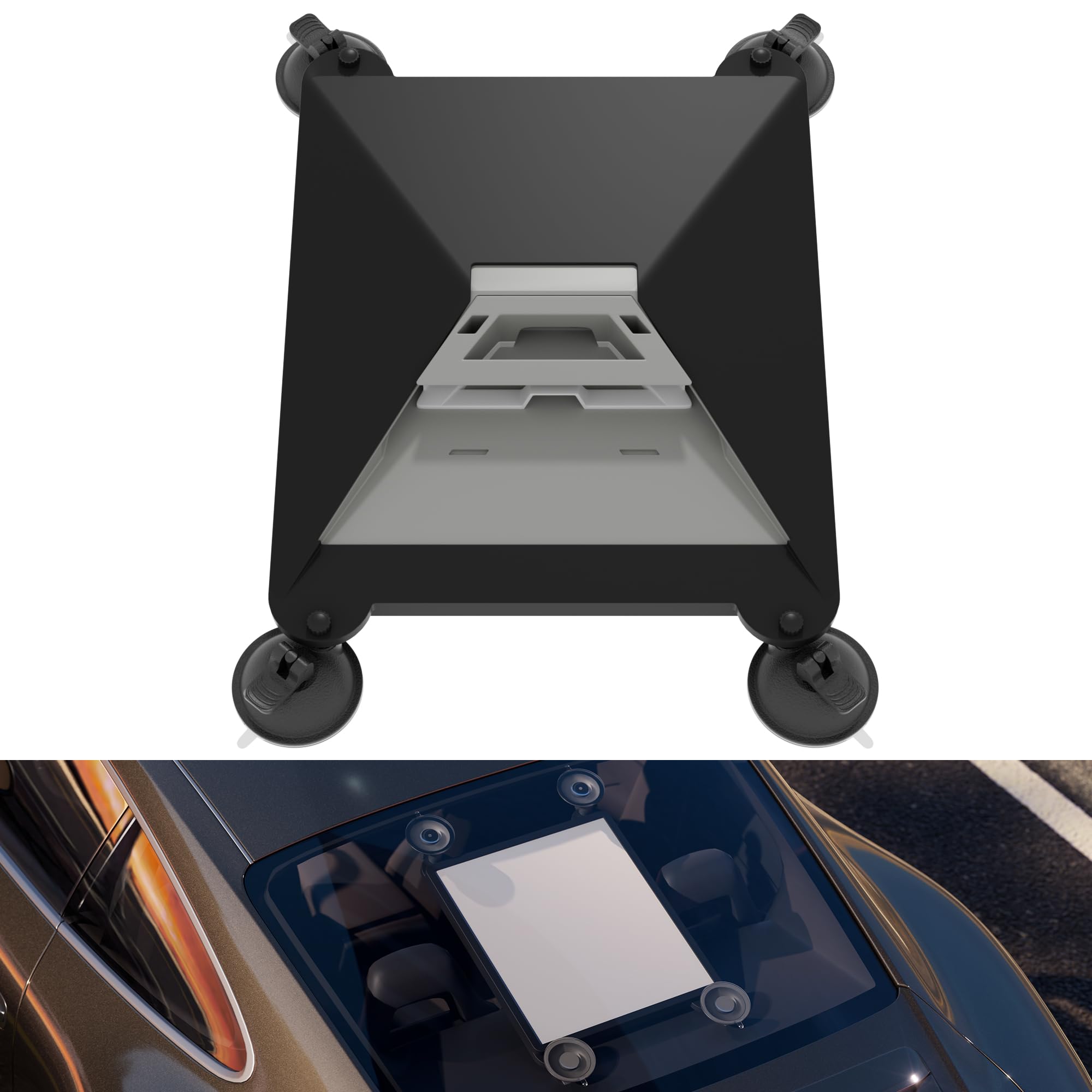 Ventosa Starlink Mini con fuertes ventosas para ventanilla antirvibración 7