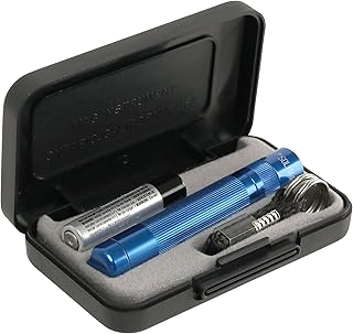 Men's Solitaire LED Presentation Box Flashlight-Blue