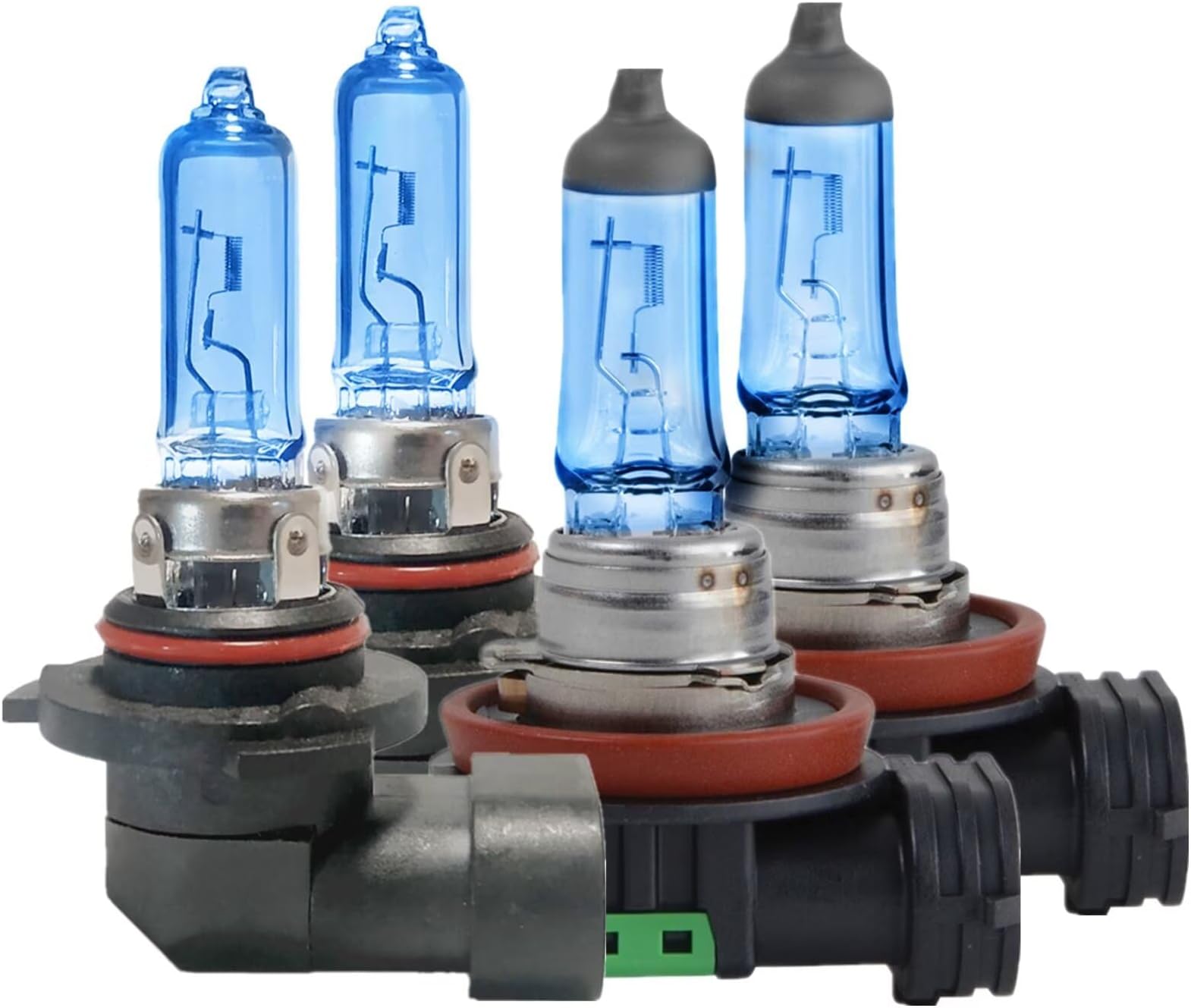 Halogen Headlight Bulbs Replacement for Honda CR-V CRV 2015 2016 2017 2018 2019 2020 2021 2022 2023,High Beam 9005/Hb3, Low Beam H11 Lights, 6000k White, 120% Brightness, 4 Pack