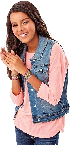 Miniatura 4 de Cra Z Art Cra-Z-Loom Ultimate Tub 8000 bandas de goma sin látex y 100 clips en "S" para hacer manualidades en colores llamativos y brillantes,