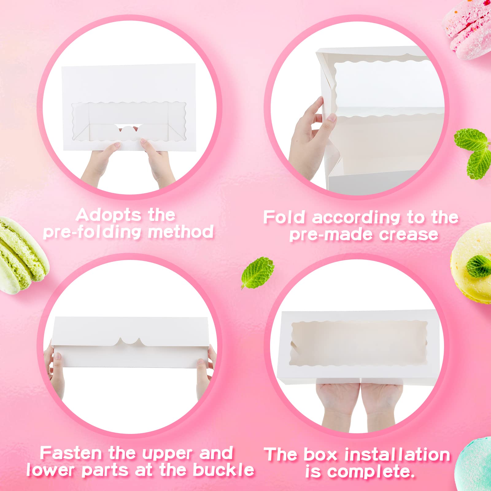 Zopeal Cake Boxes