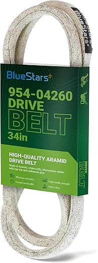 BlueStars 954-04260 Drive Belt 3/8” x 34” for&hellip;