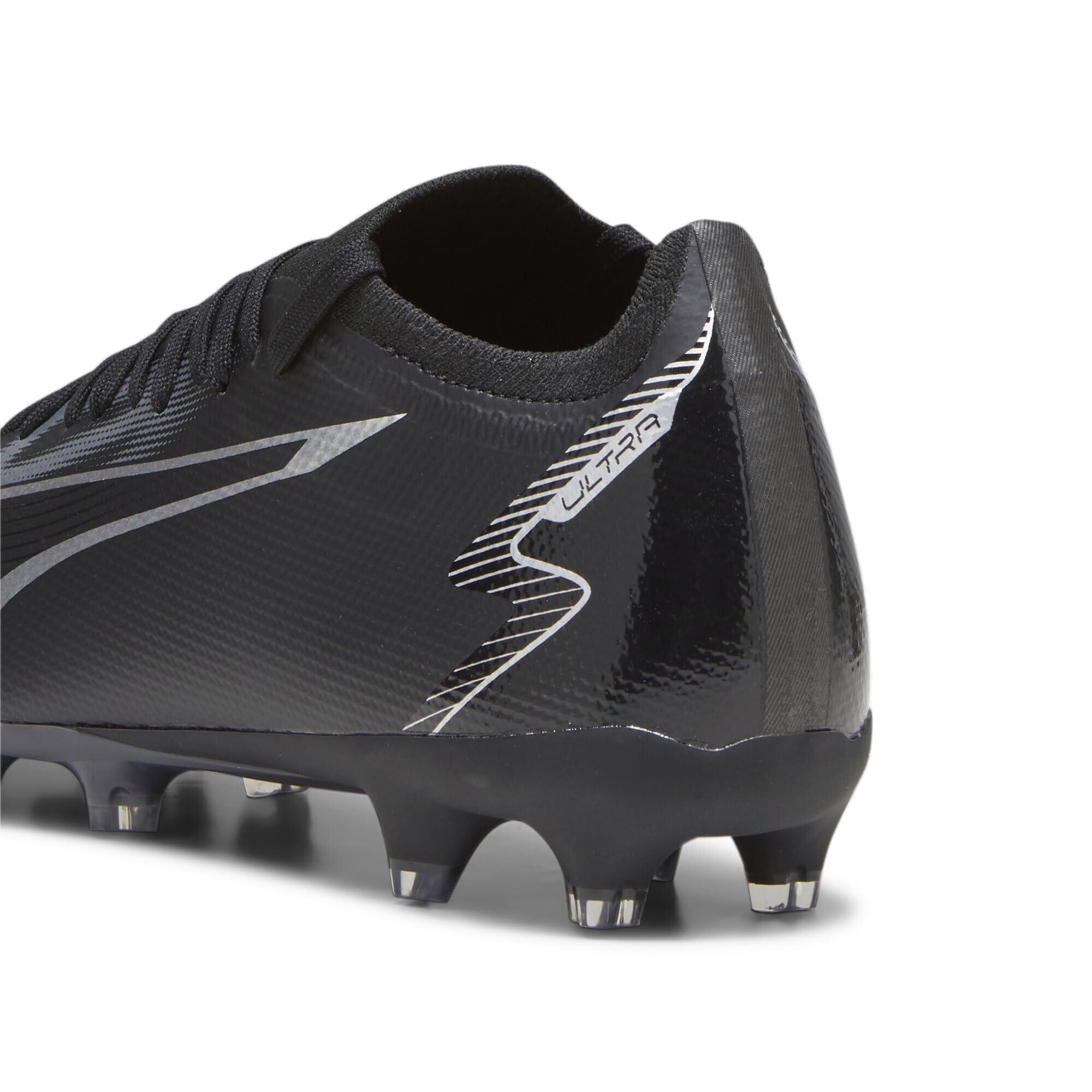 PUMA Ultra Match Fg/Ag erkek futbol ayakkabısı, Puma Black Asfalt, 41 EU