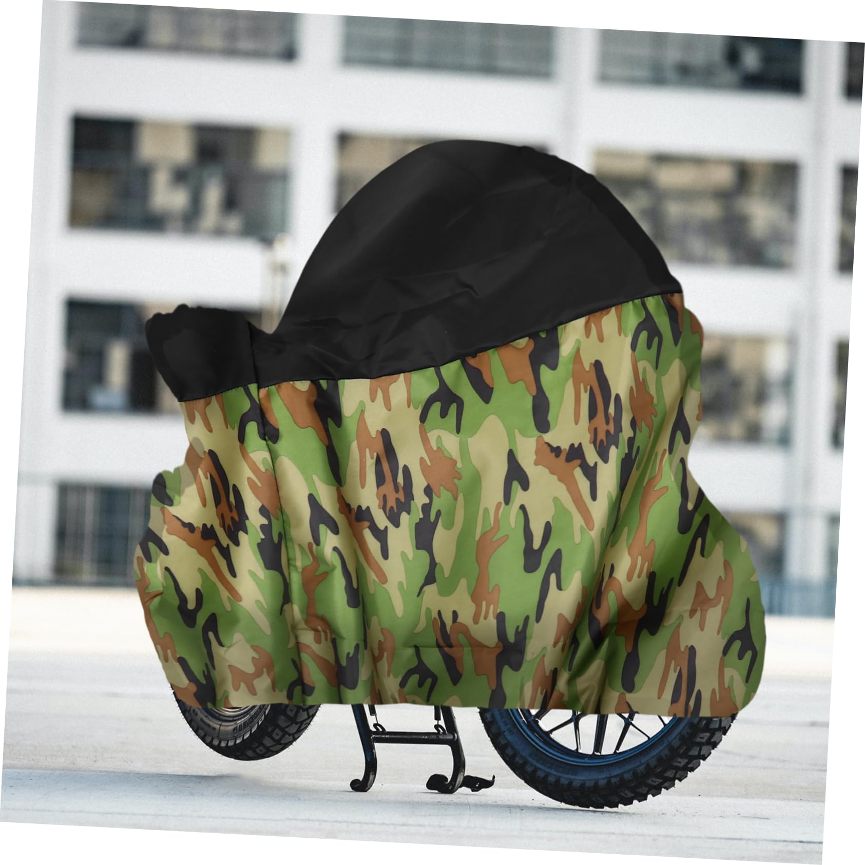 ibasenice Housse De Moto Imperméable Protection La Pluie UV Et Neige Dimensions Disponibles avec Pochette De Rangement Incluse