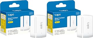 T110 Smart Door Alarm, Window Door Alarm Sensor with Real-Time Monitoring, Instant Notifications, Smart Home Automation, Battery Included, Hub Required, Works with Tapo Devices Alexa Google Home