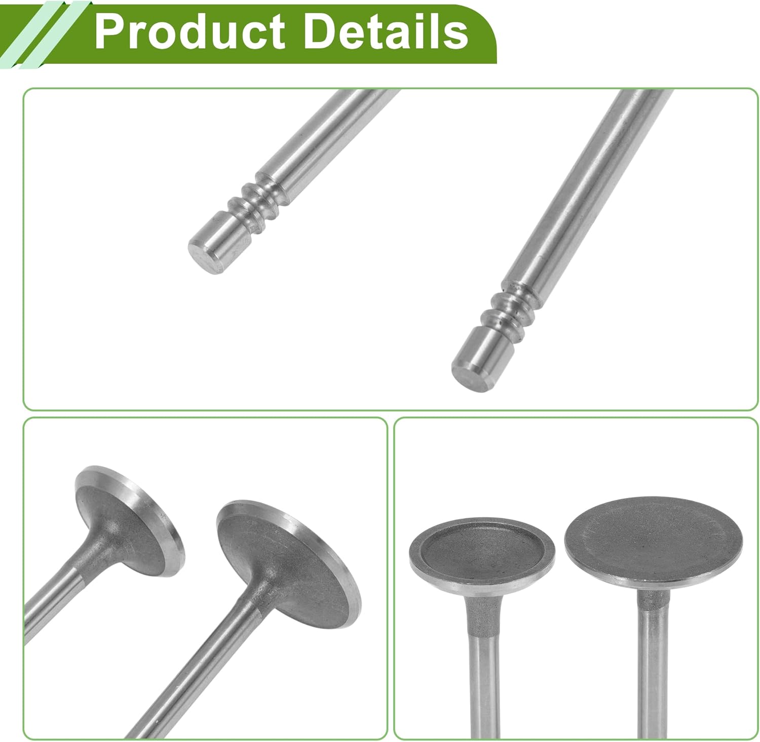 No.4663899 Engine Intake Exhaust Valves Kit for Chrysler 300 2.7 3.5 2005-2008 24 Pcs Oil Seal Intake Air-out Valves 1 Set