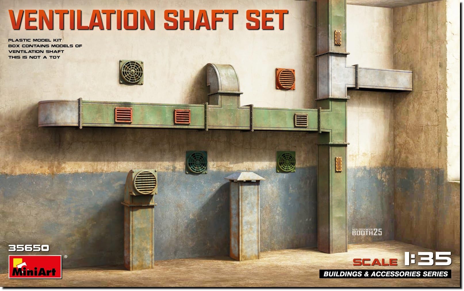 Miniart 1:35 - Ventilation Shaft Set