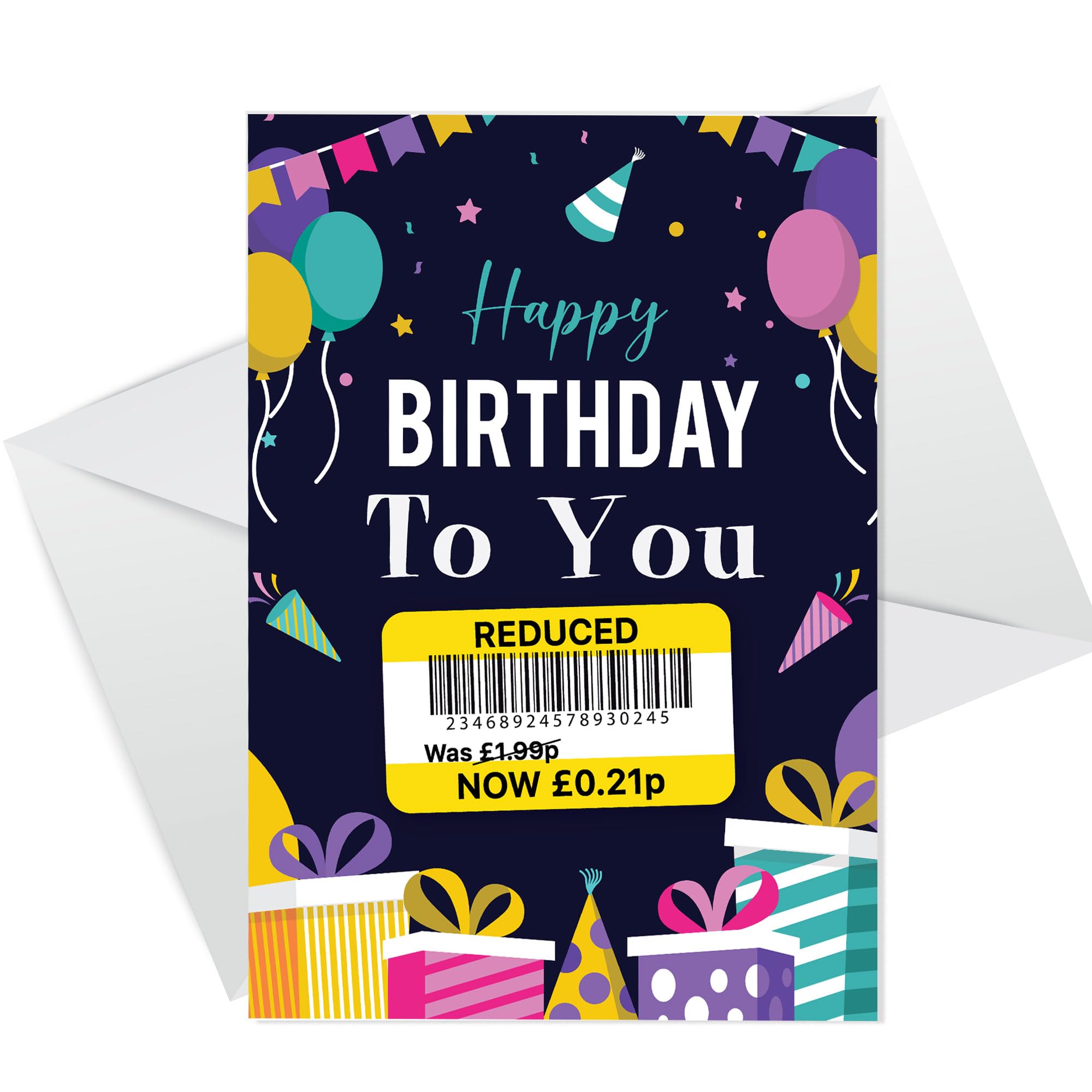 RED OCEAN Happy Birthday To You Cute Balloon Recuded Price Novelty Birthday Happy Birthday To You Cute Balloon Reduced Price Novelty Birthday Card