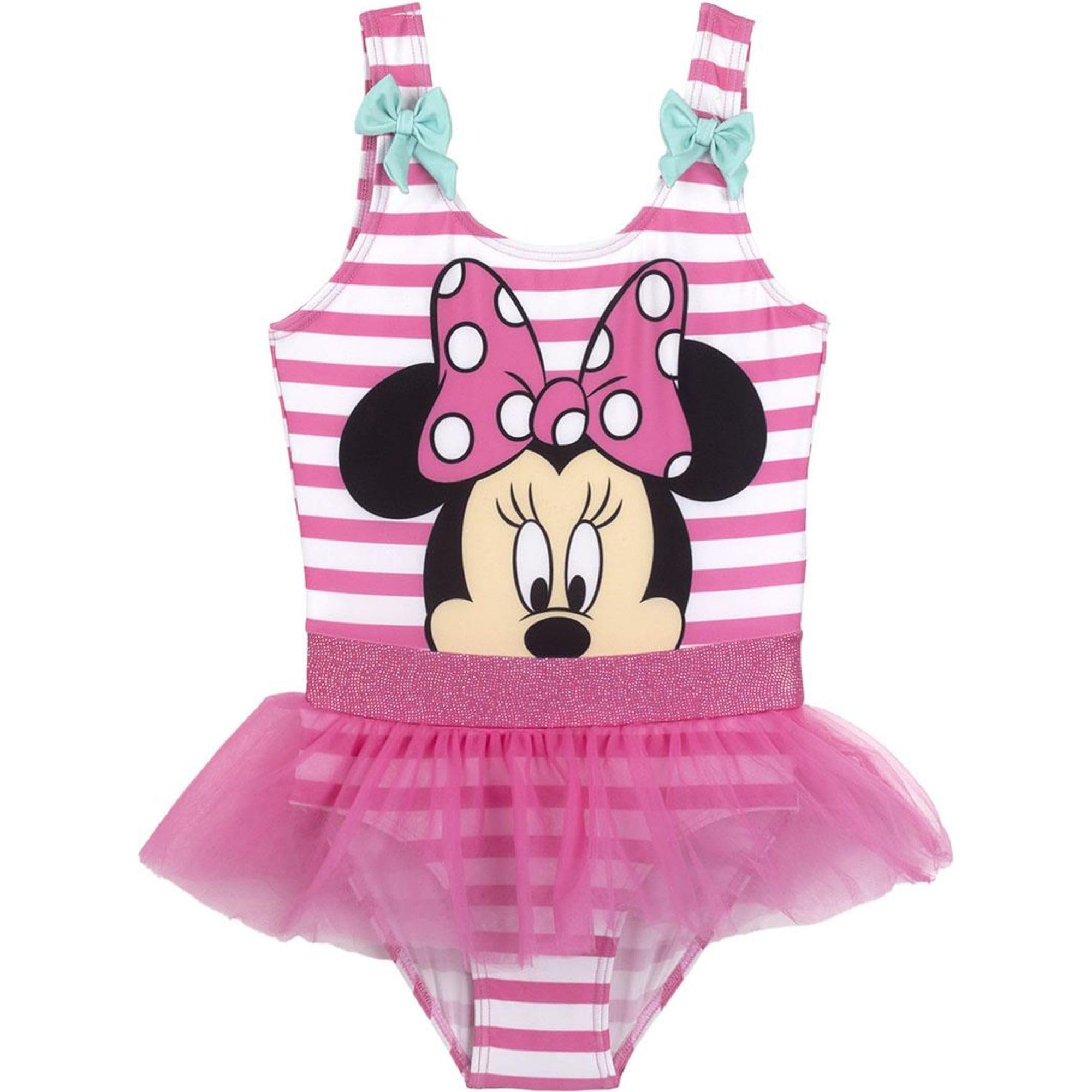 Bañador Niña Disney Licencia Oficial Diseño Único - Traje Baño Niña Disney Resistente Playa y Piscina