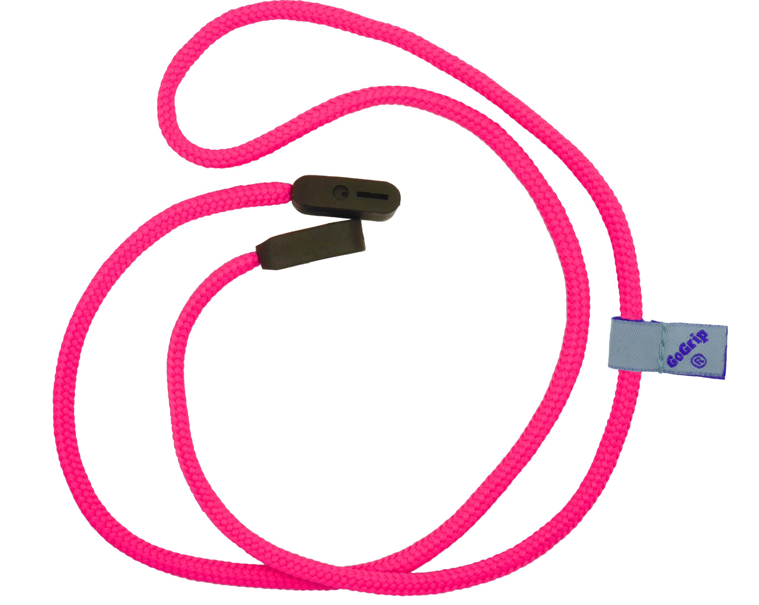 GoGrip Original - Secure Glasses Cord - Spectacle Cord and Spec Lanyard (Hot Pink)
