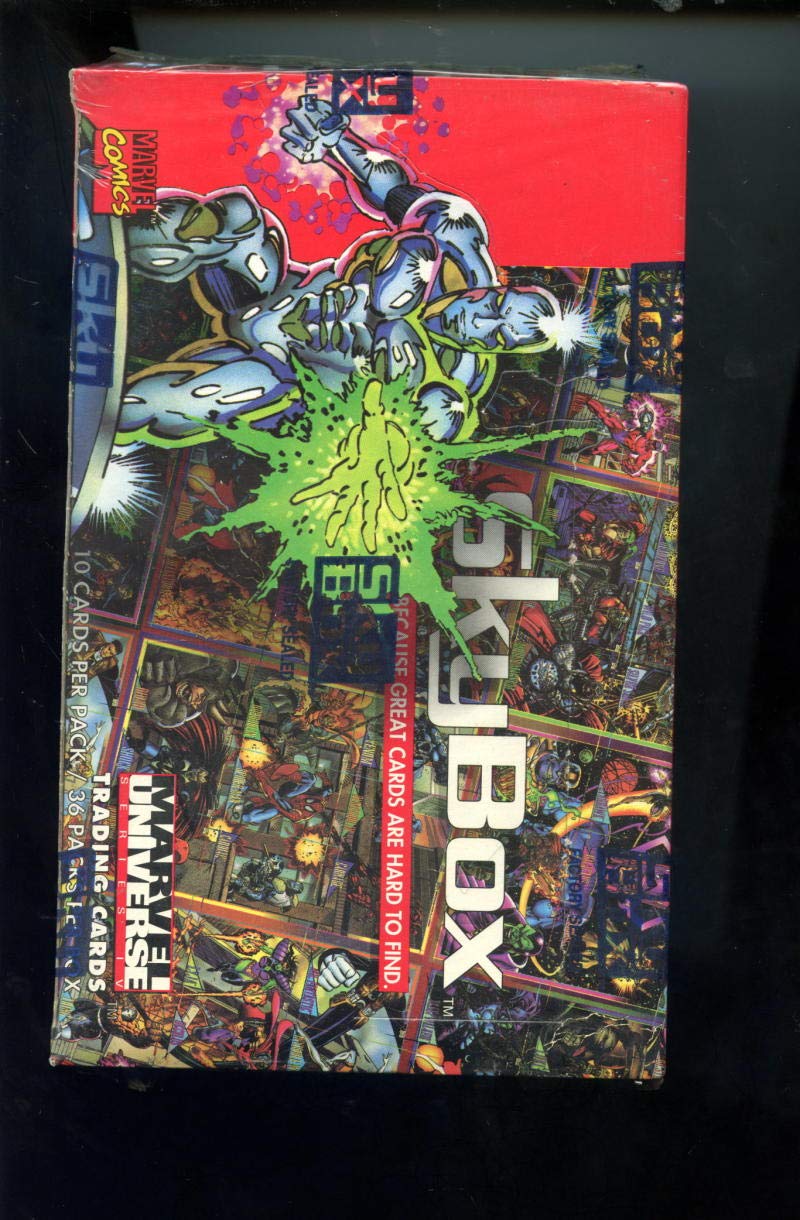Amazon.com: 1993 Skybox Marvel Universe Series IV 4 Card Set Wax