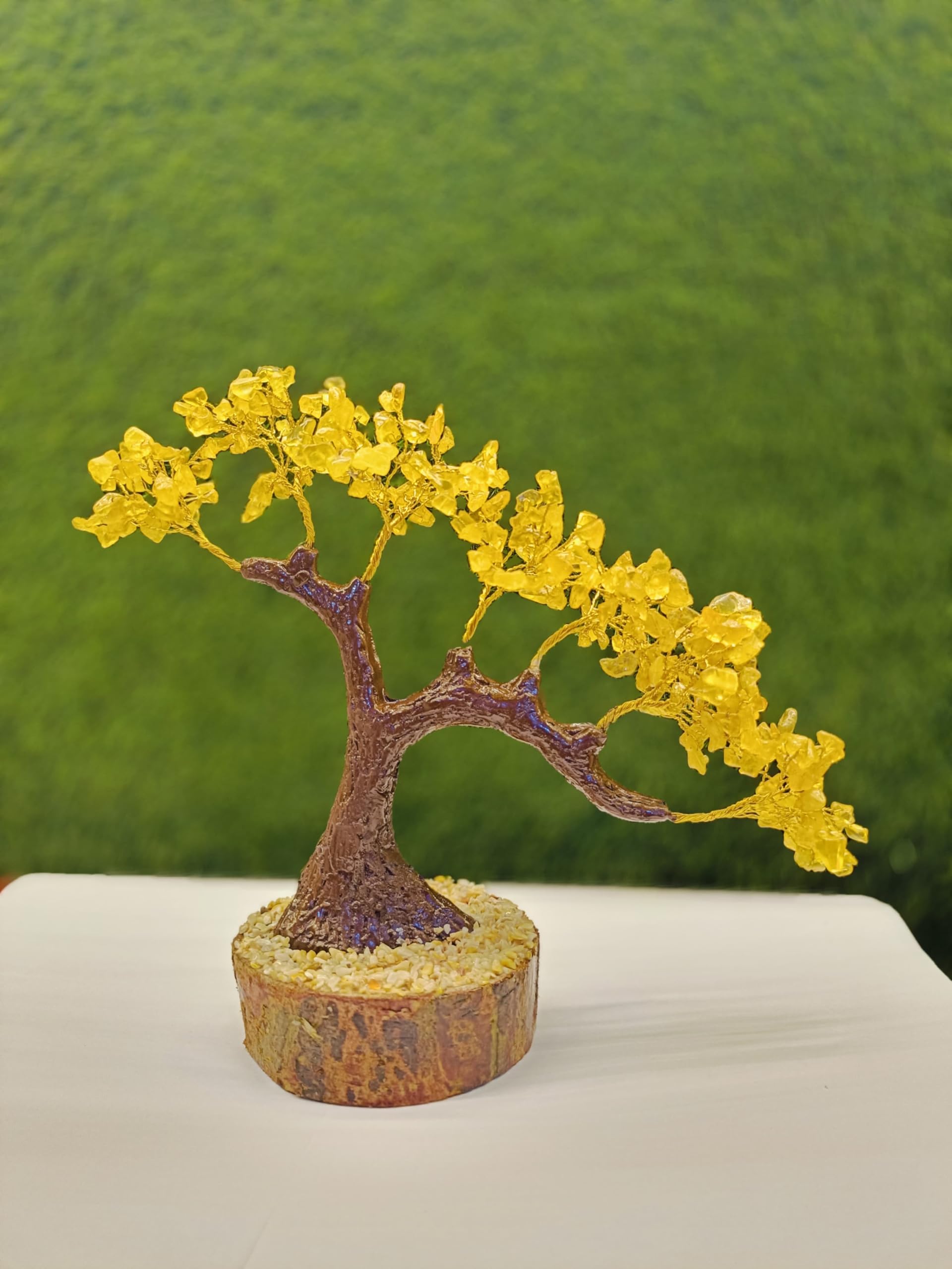 300 BEADS GEMESTONE TREE/CITRINE TREE/CRYSTALS TREE/STONE TREE/AGATE TREE/HELLING TREE/MONEY TREE/FORTUNE TREE/REKY TREE/. WISH TREE/DECORETIVE TREE /