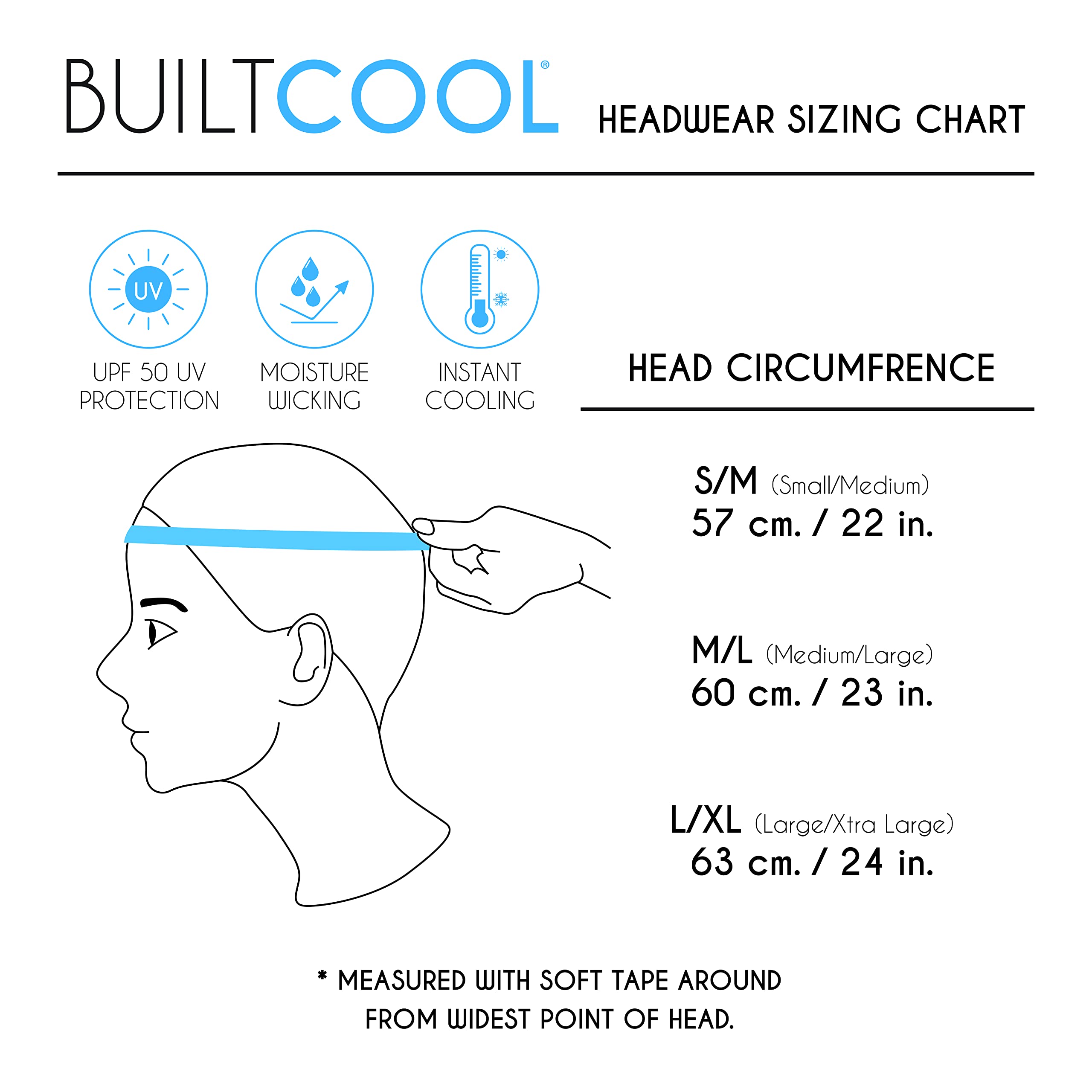 BUILTCOOL Gorro de refrigeración para adultos con pantalla de cuello – Boonie Hat para pesca, camping y kayak – Medio/Grande, antracita