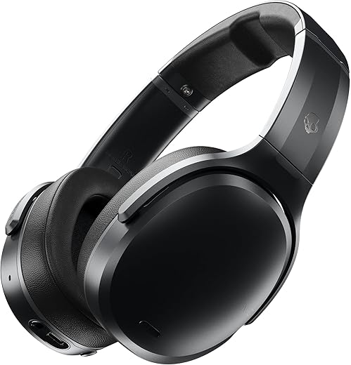 Skullcandy Crusher ANC Wireless Over-Ear Headphones - Black