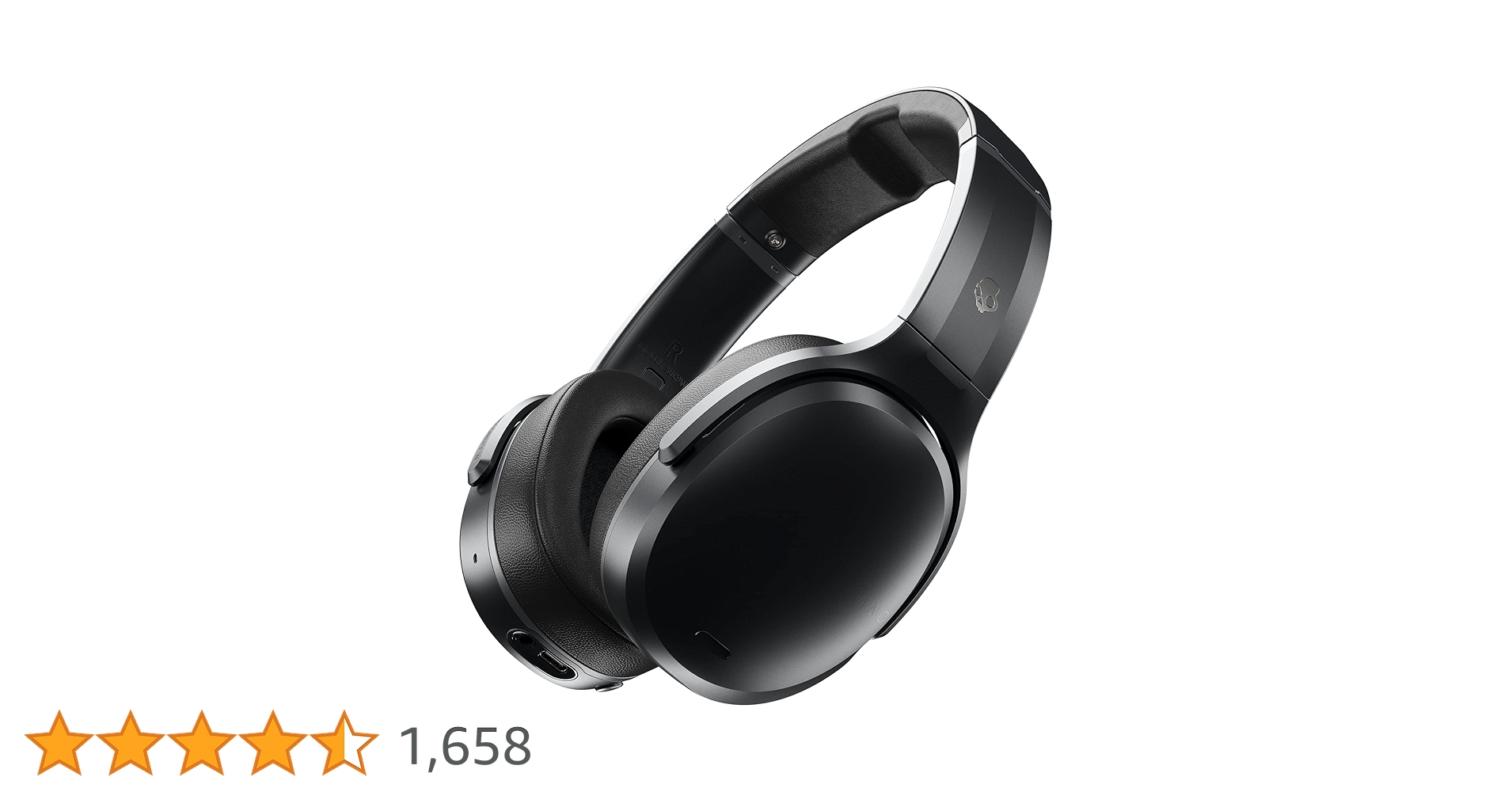 【t】Skullcandy Crusher ANC S6CPW-M68 Skullcandy Crusher ANC 2 Over-Ear 4-Mic Active Noise Cancelling