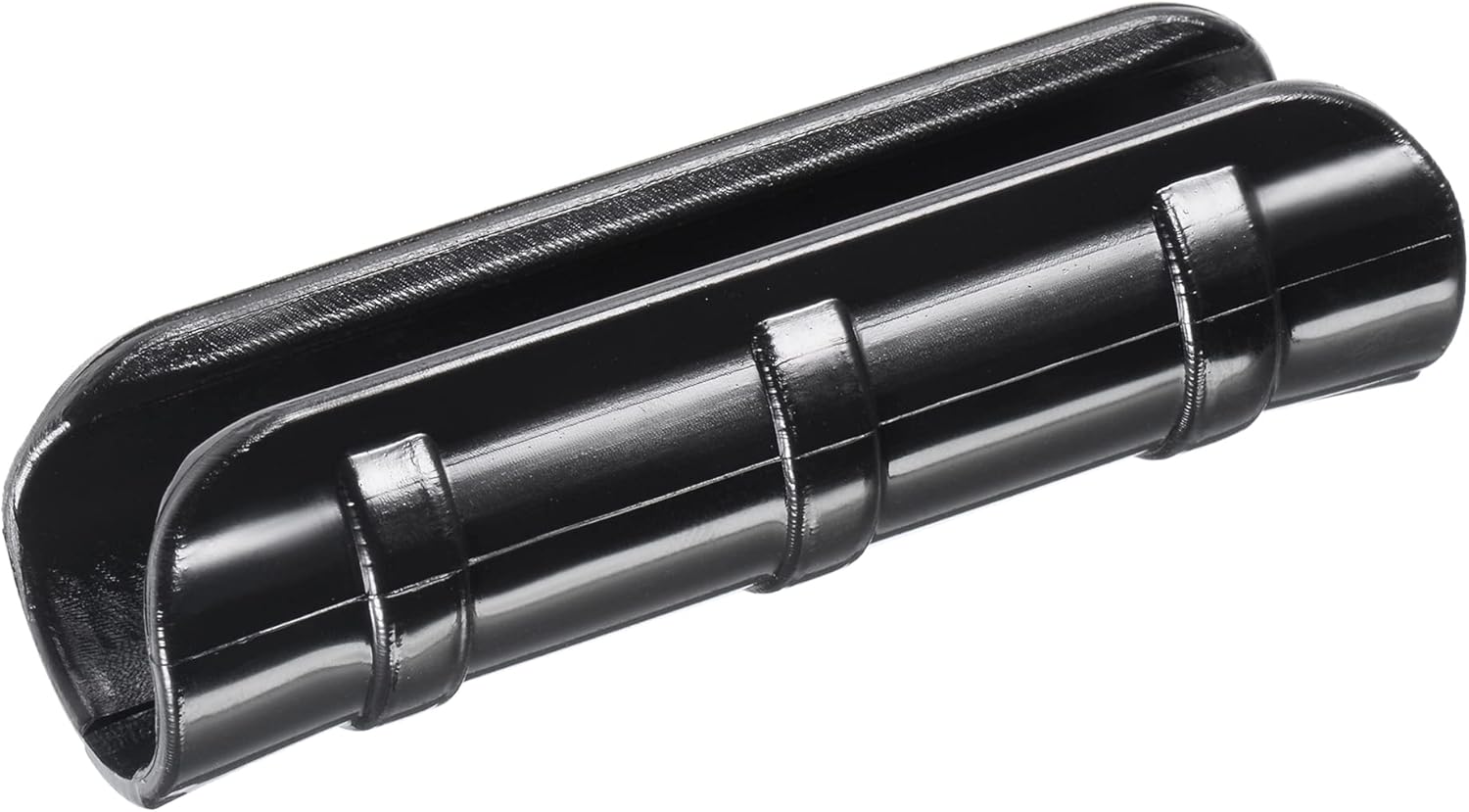 MECCANIXITY Farm Plastic Clamps 1 1/4" Black for Greenhouse Film Garden Buildings Frame Pipe 40 Pack