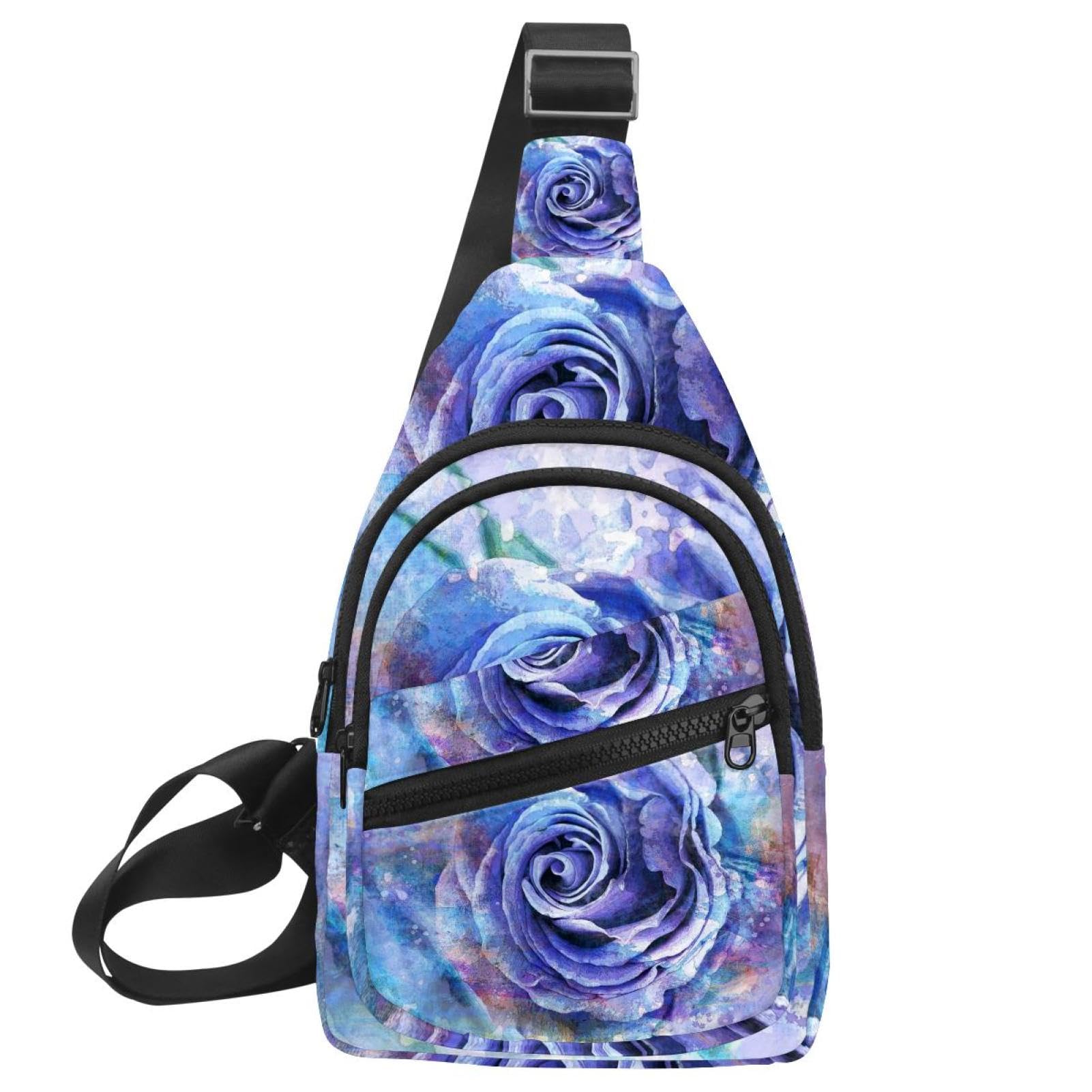 Mochila multiusos ligera tipo bandolera en rosa y multicolor 7