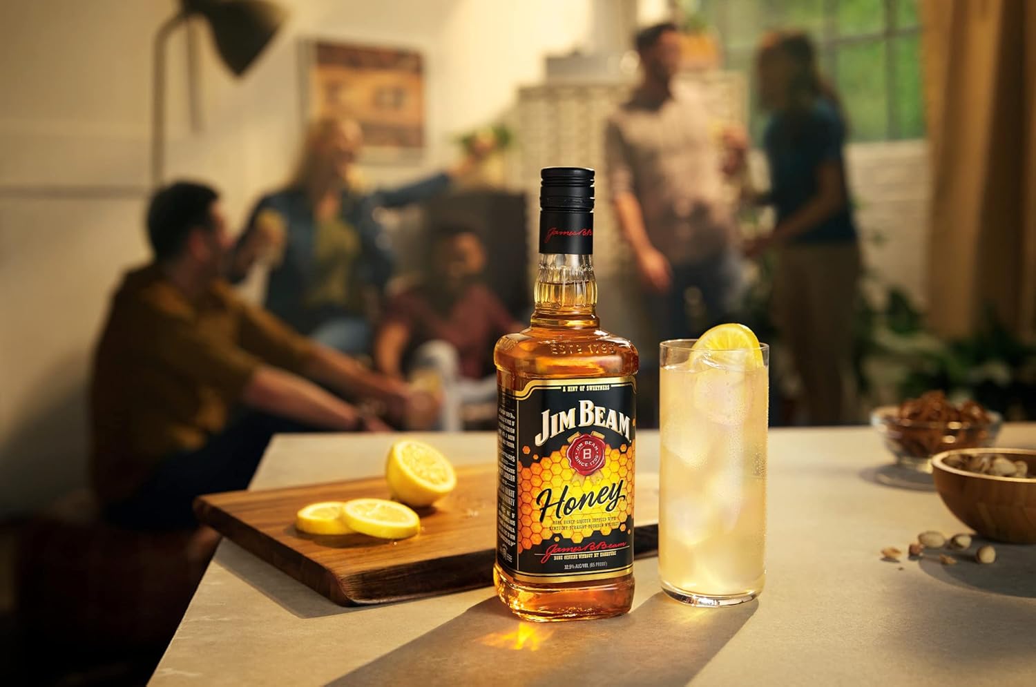 Jim Beam Honey Bourbon Whisky, 70cl : Amazon.co.uk: Grocery