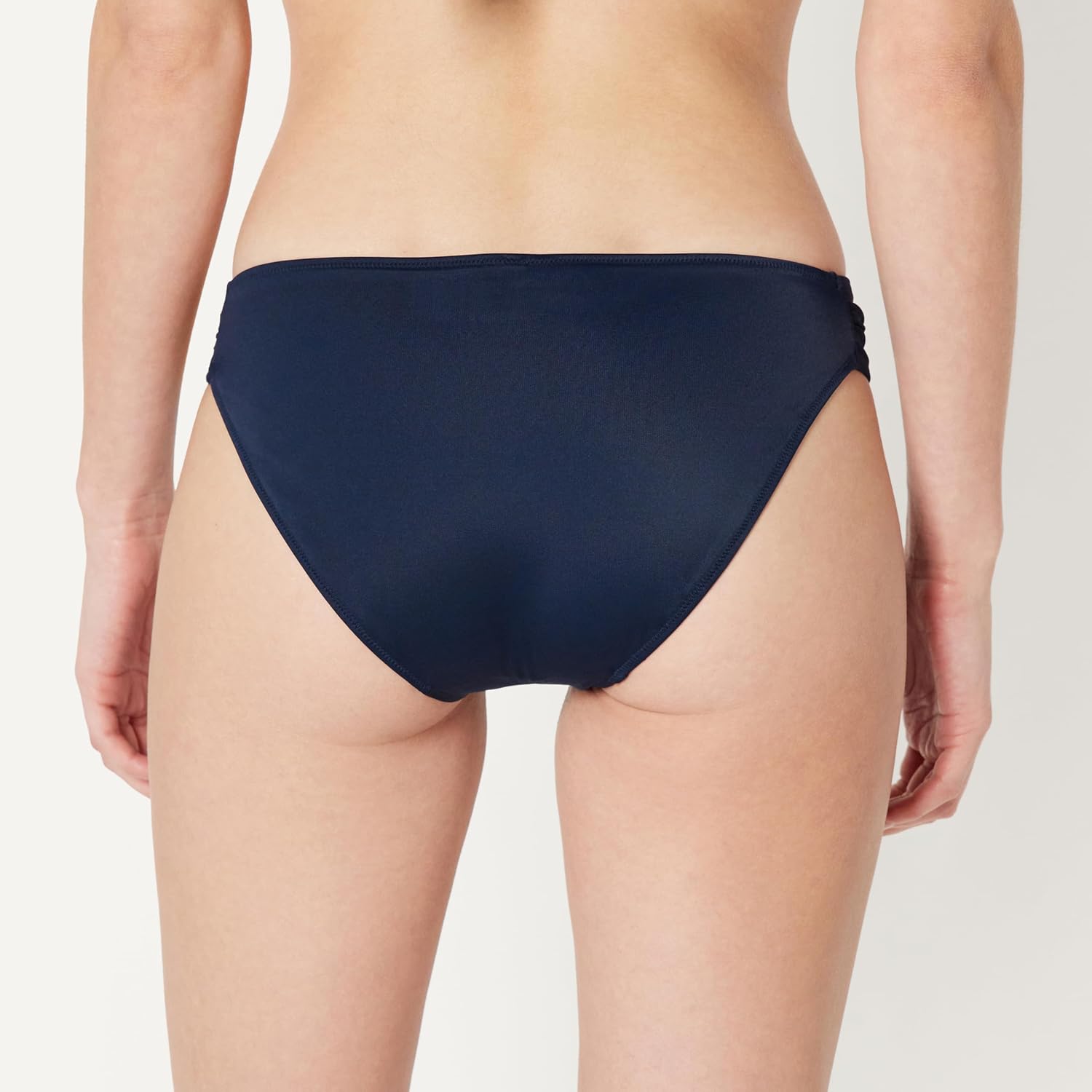 Amazon Essentials Women's Ruched Full Coverage Bikini Bottom