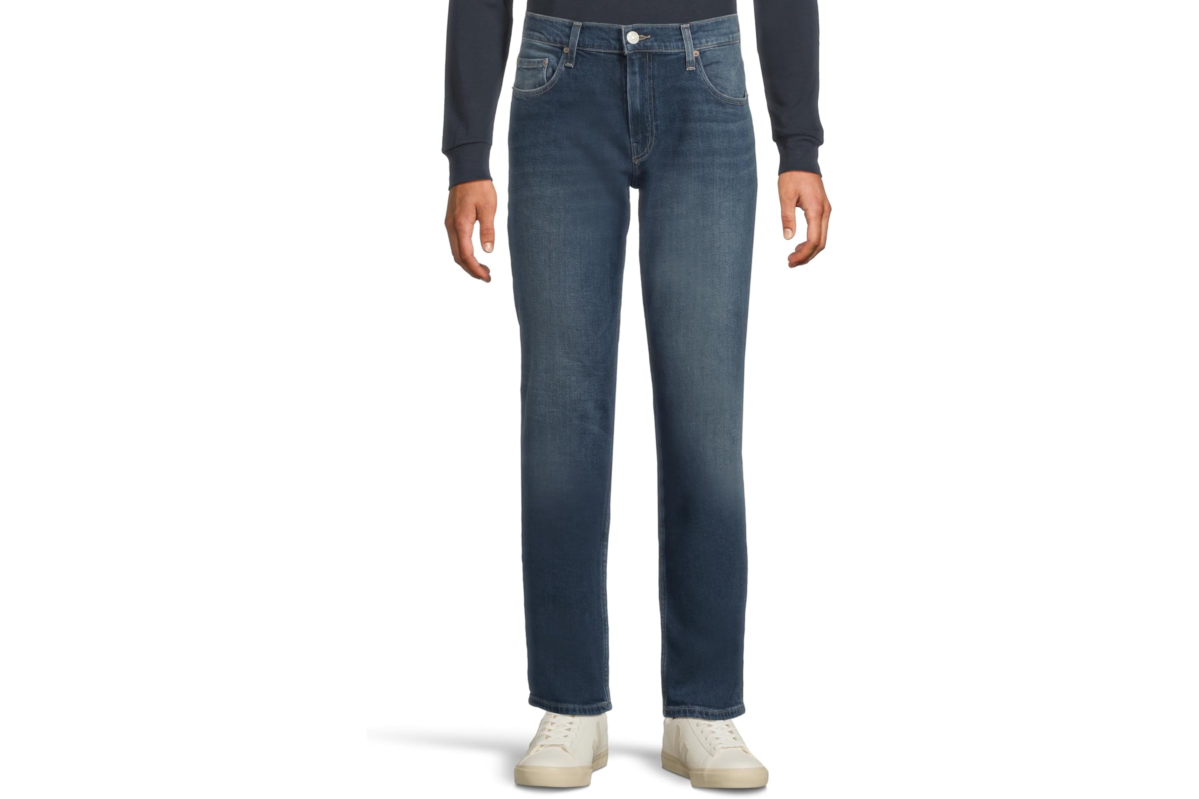 Джинсы Paige Normandie Paige Heritage Straight Leg Jeans in Daroco