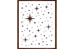 Extra Large Star Stencil for Wall Painting
