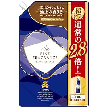 Amazon | ファーファ ファインフレグランス柔軟剤 オム